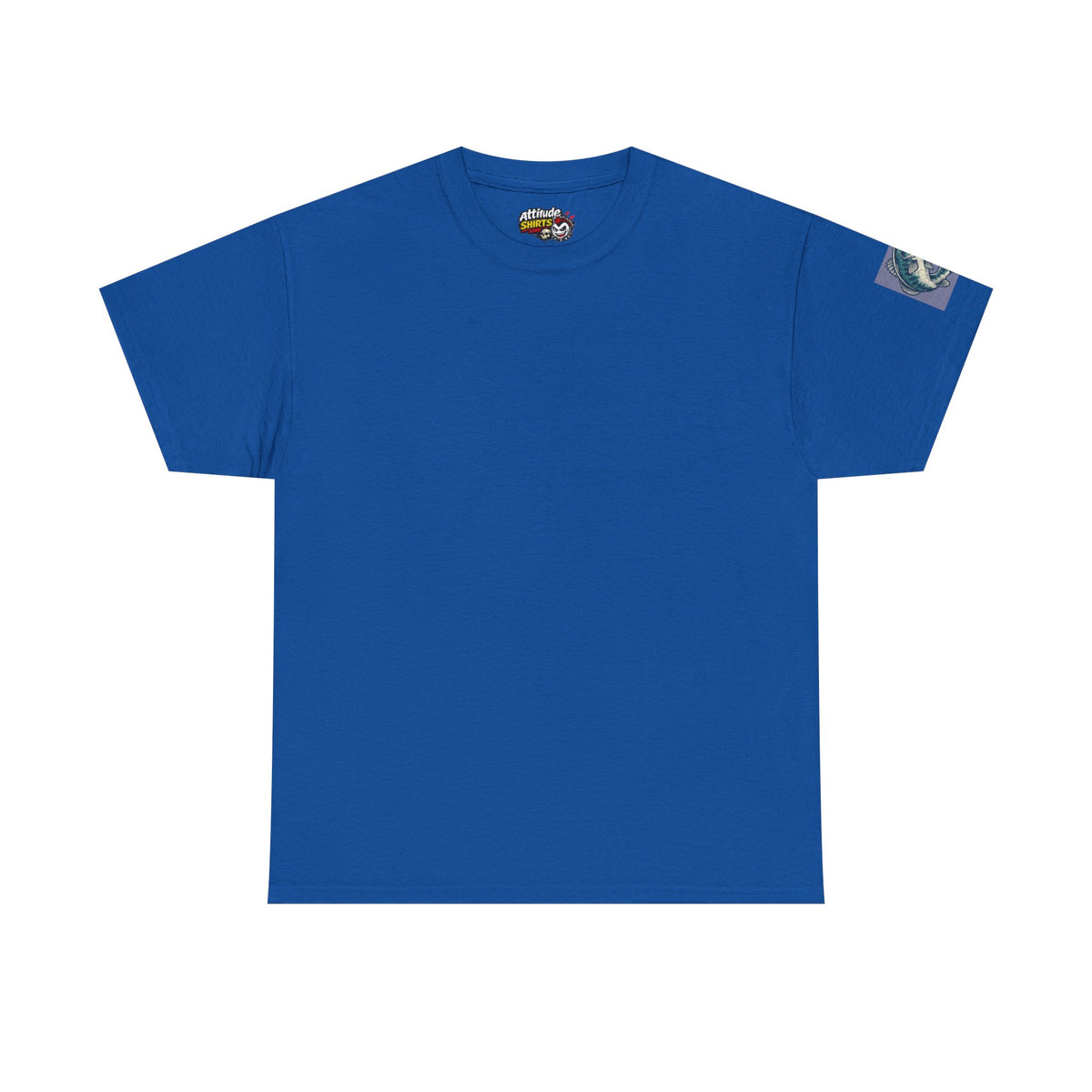 Color: Royal | Never Leave A Good Hole Premium Graphic Tee
