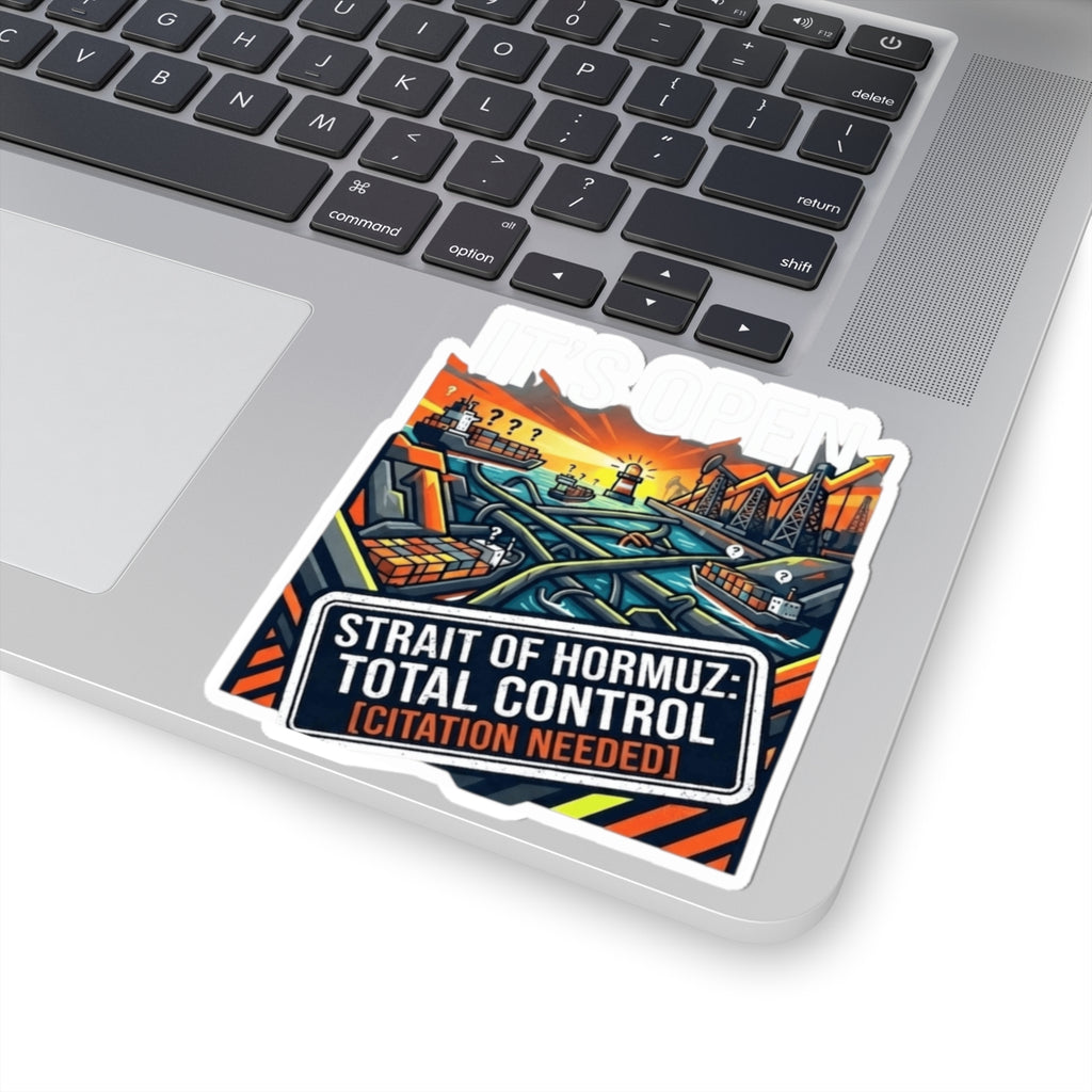 "Straight Of Hormuz is Open" Sticker — Main