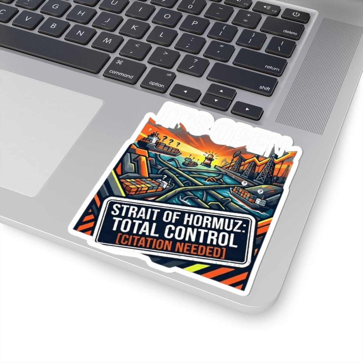 "Straight Of Hormuz is Open" Sticker — Main