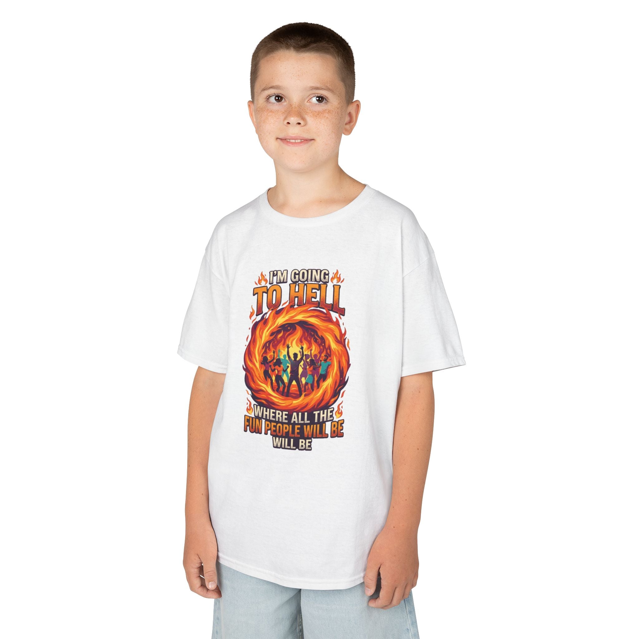 "I'm Going to Hell" Kids Tee