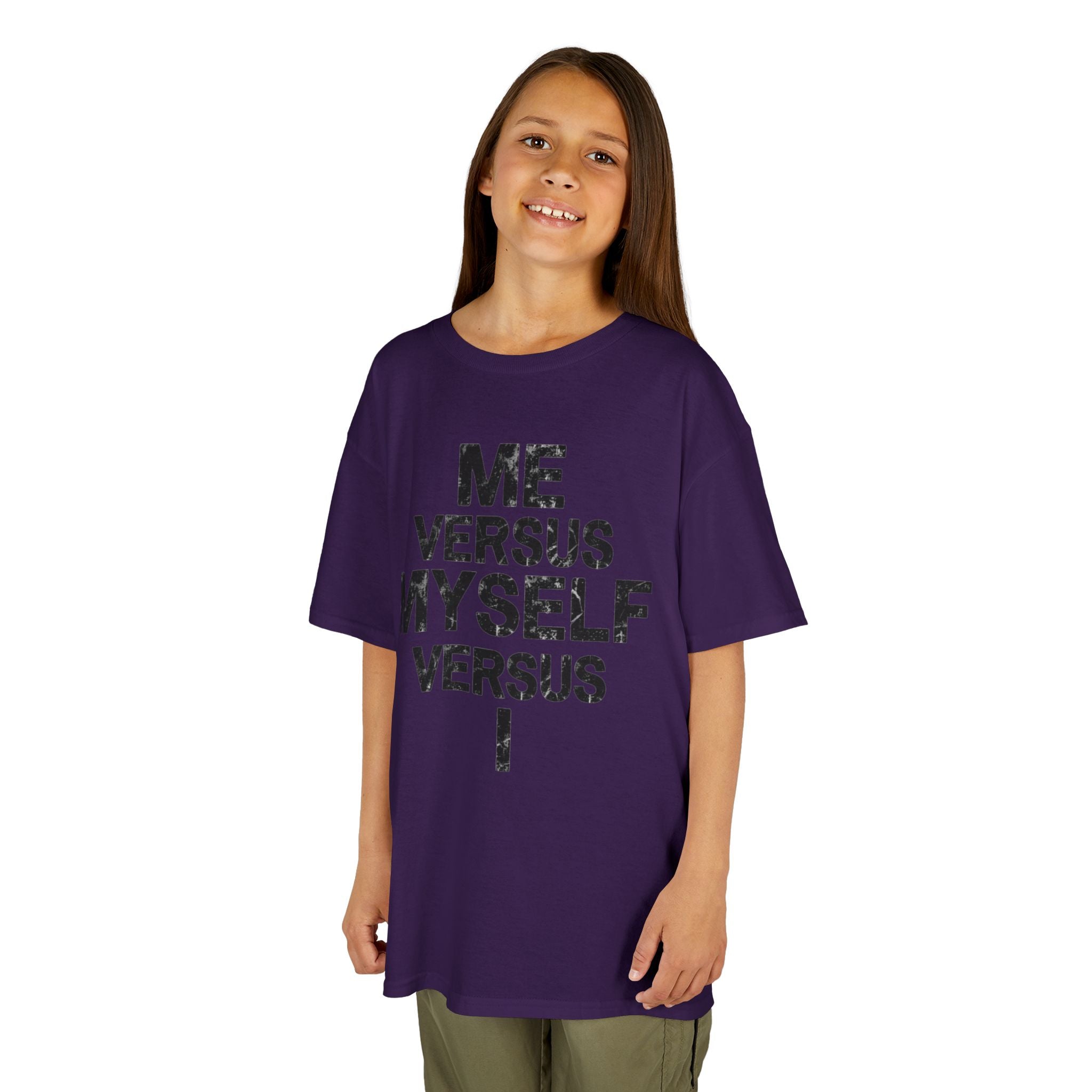 "Me vs Myself vs I" Kids Tee