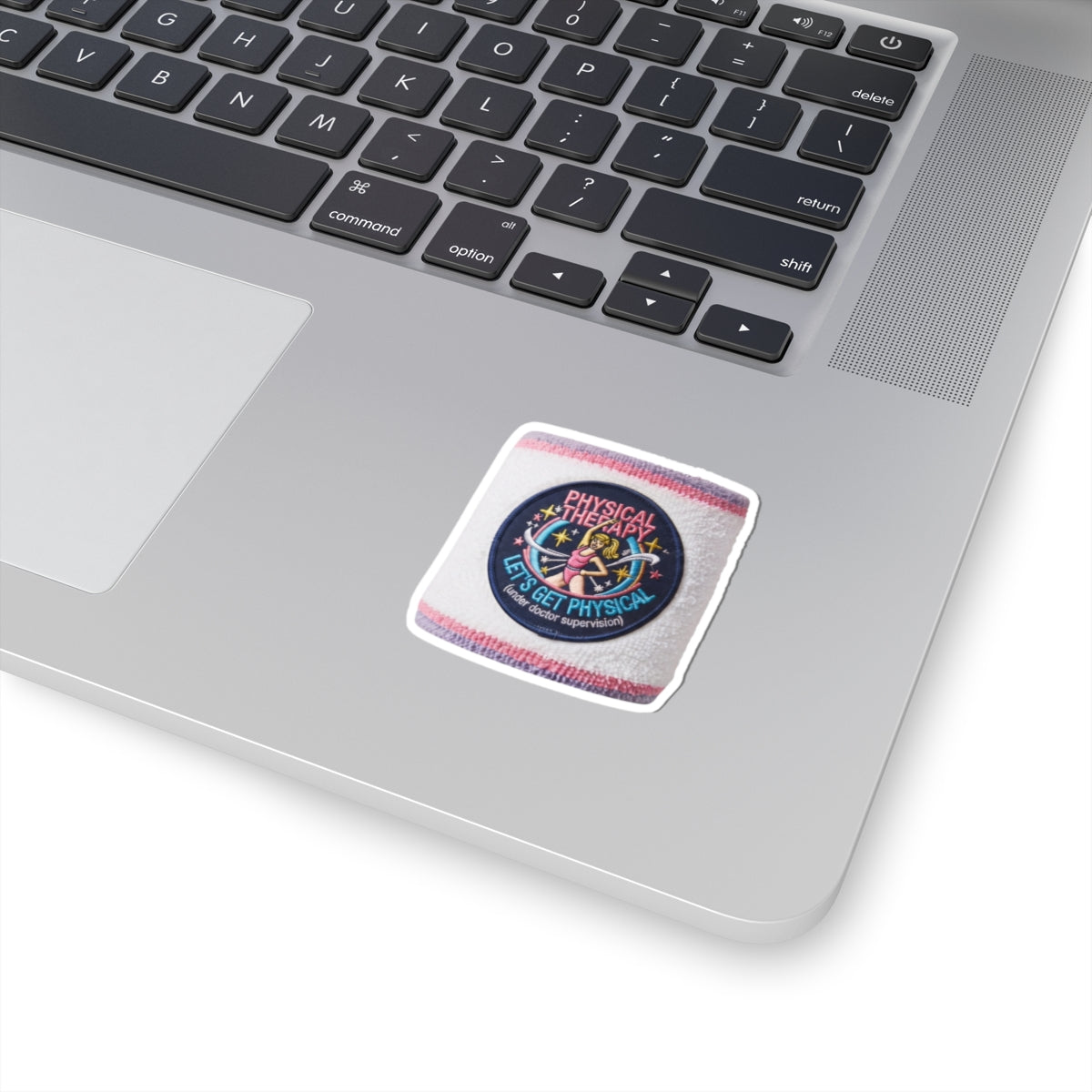 "Let's Get Physical" Sticker — Main