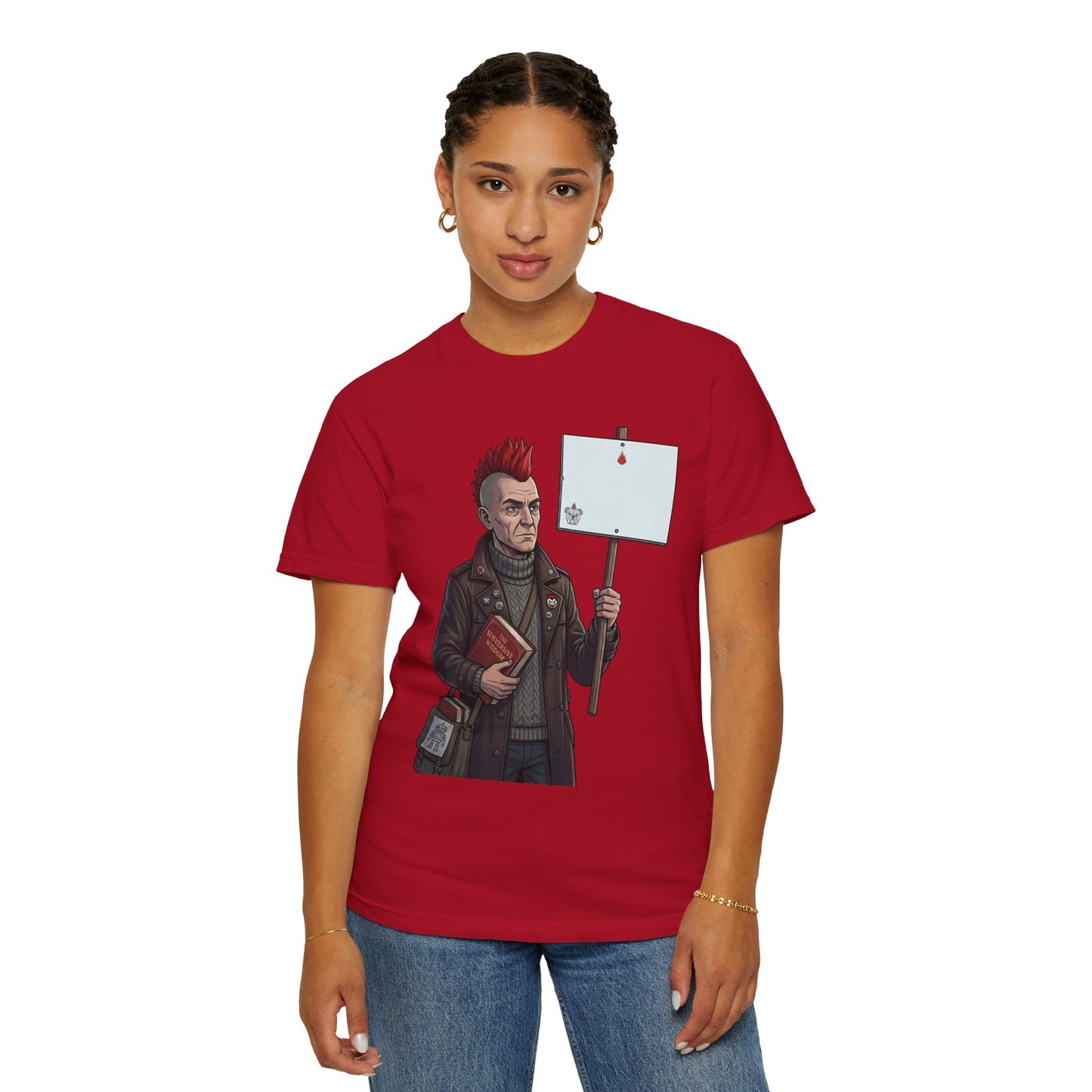 "Quiet" Unisex Garment-Dyed Tee