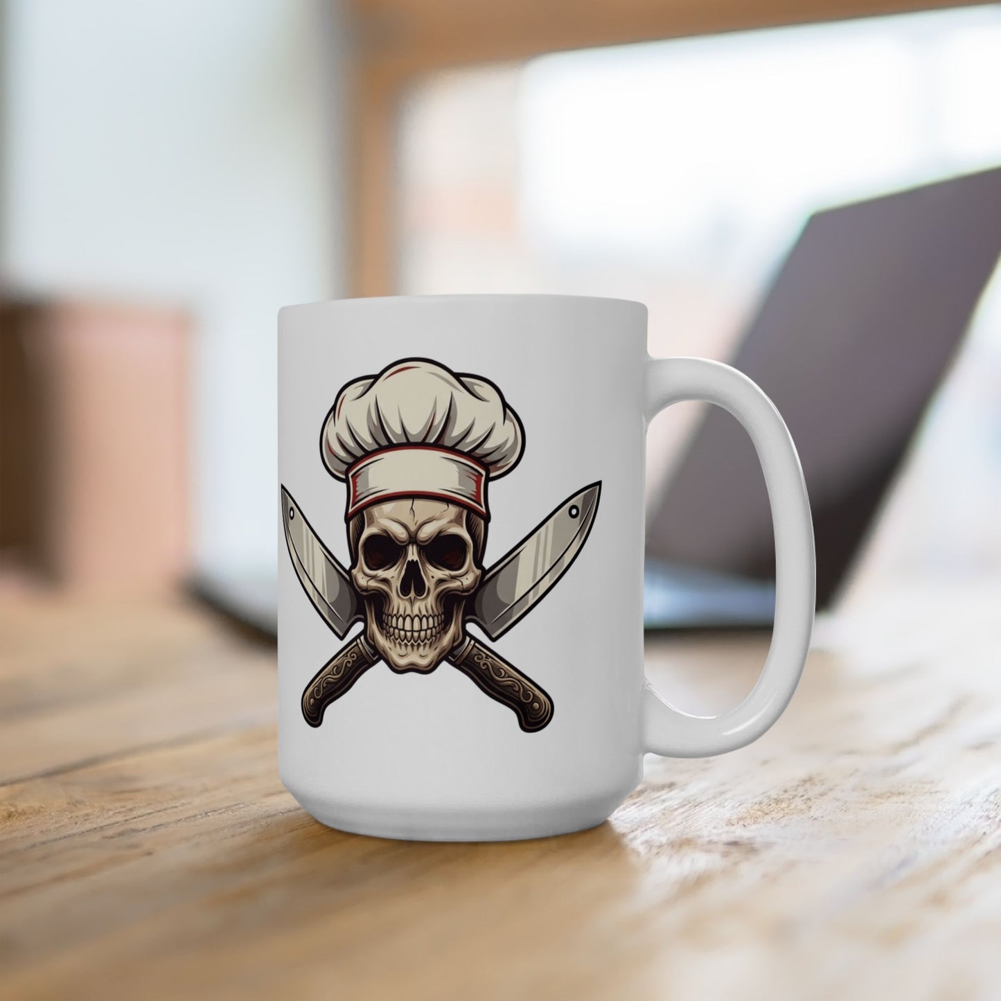 "Hell's Kitchen Literally" White Ceramic Mug — Graphic