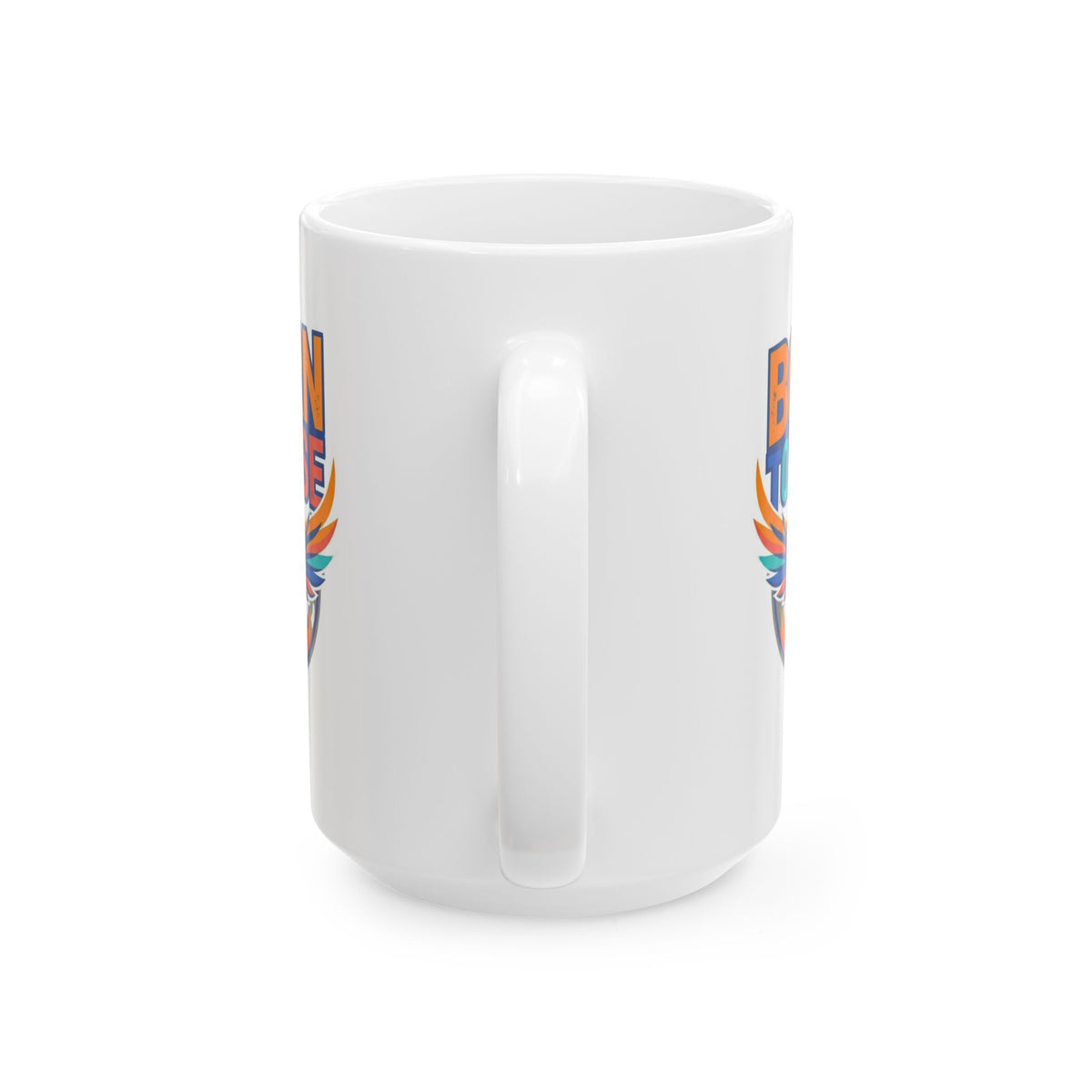 "Born to Rise" White Ceramic Mug