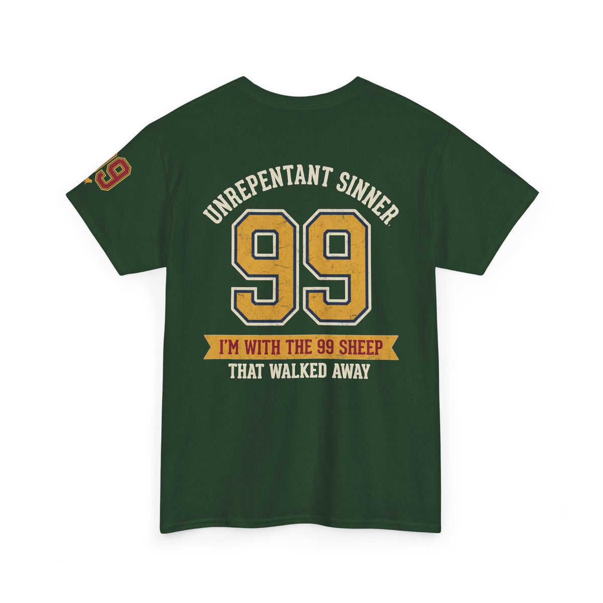"Good Book Series 99 Unrepentant Sinner" Premium Graphic Tee