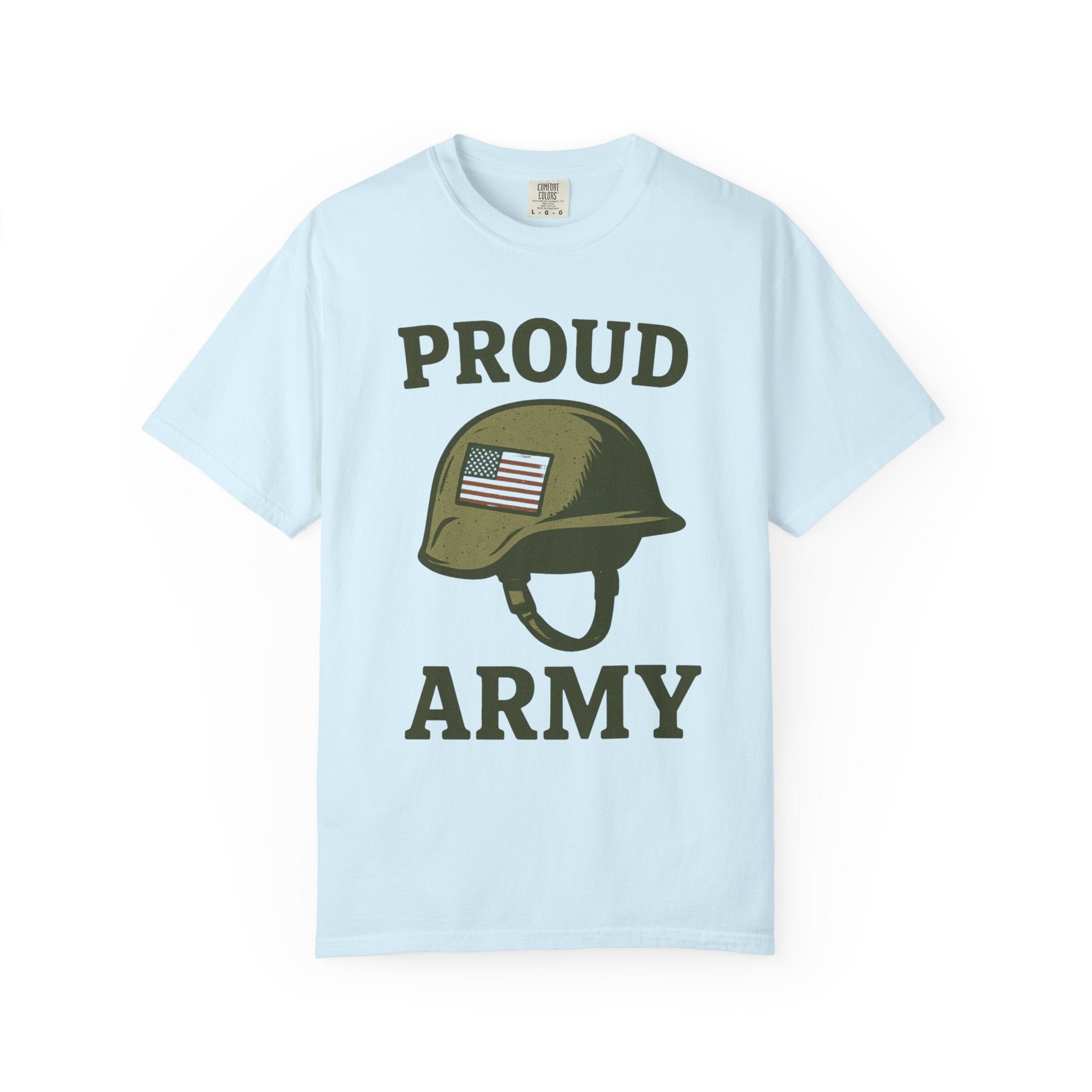 "Proud Army" Unisex Garment-Dyed T-shirt