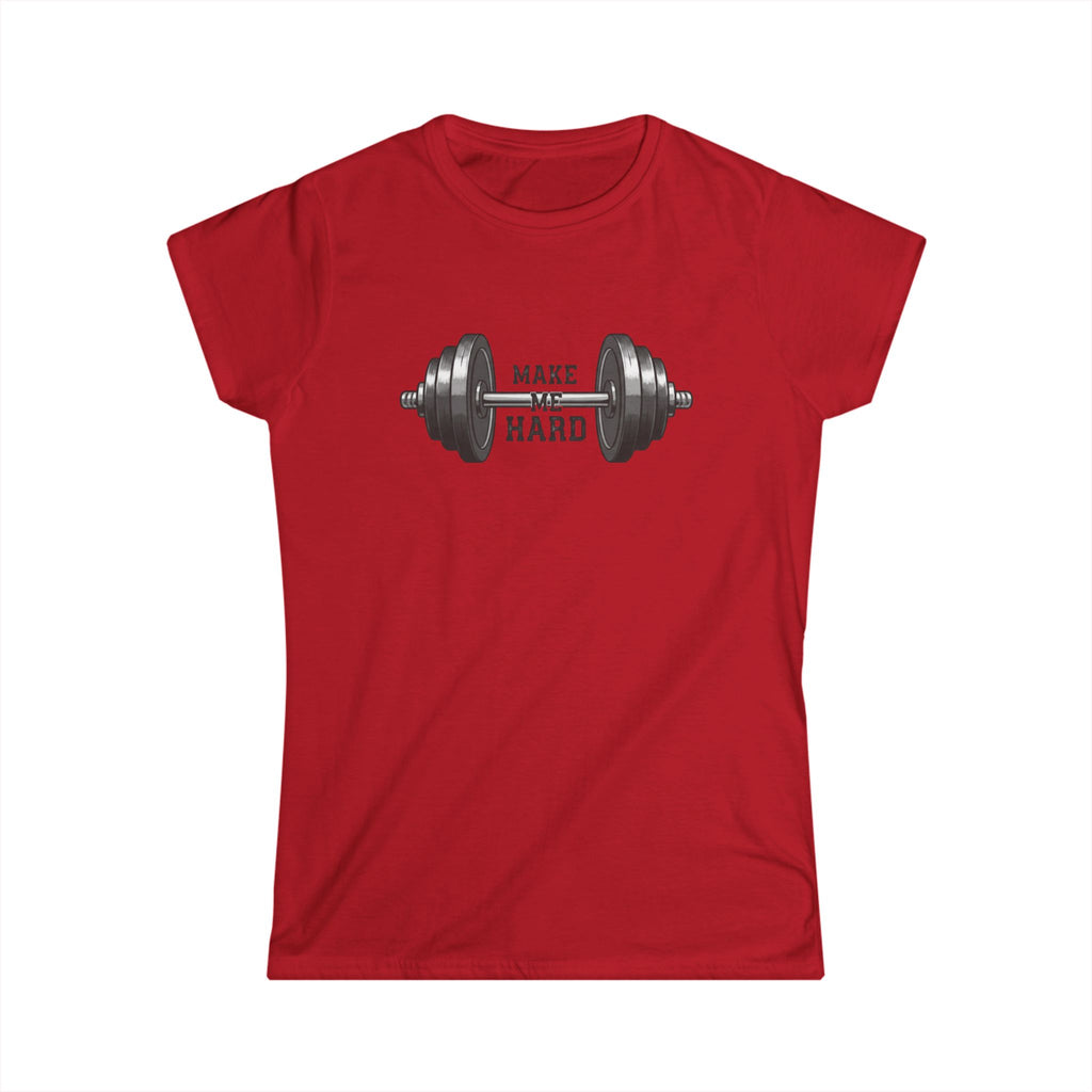 Make Me Hard - Morning Demands | Women's Tee — AttitudeShirts