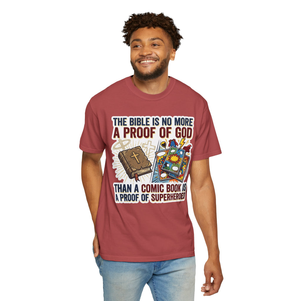 "Bible Proof of Good" Unisex Garment-Dyed Tee