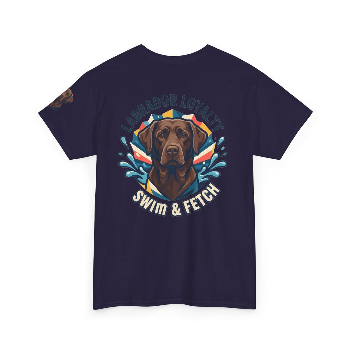 Labrador Loyalty Swim Fetch Premium Graphic Tee