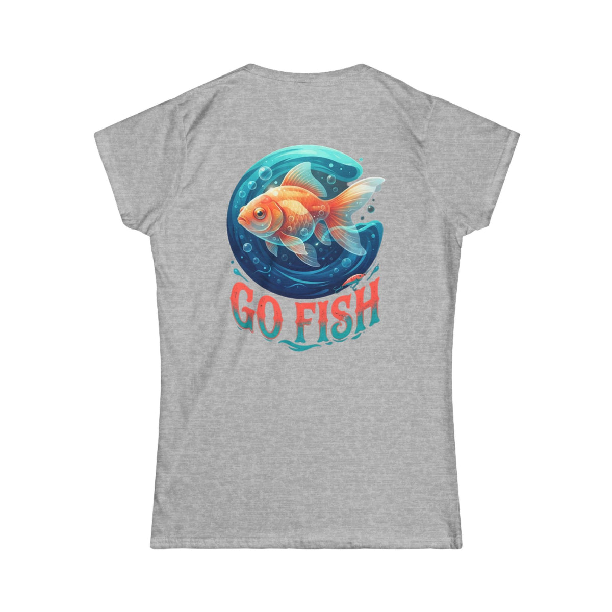 Color: Sport Grey | Go Fish Women's Tee