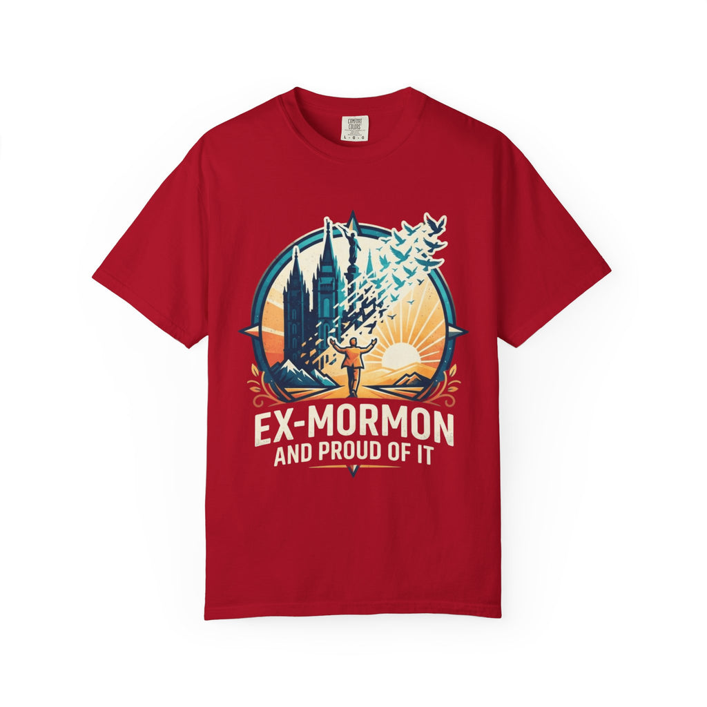 "Ex Mormon" Unisex Garment-Dyed Tee