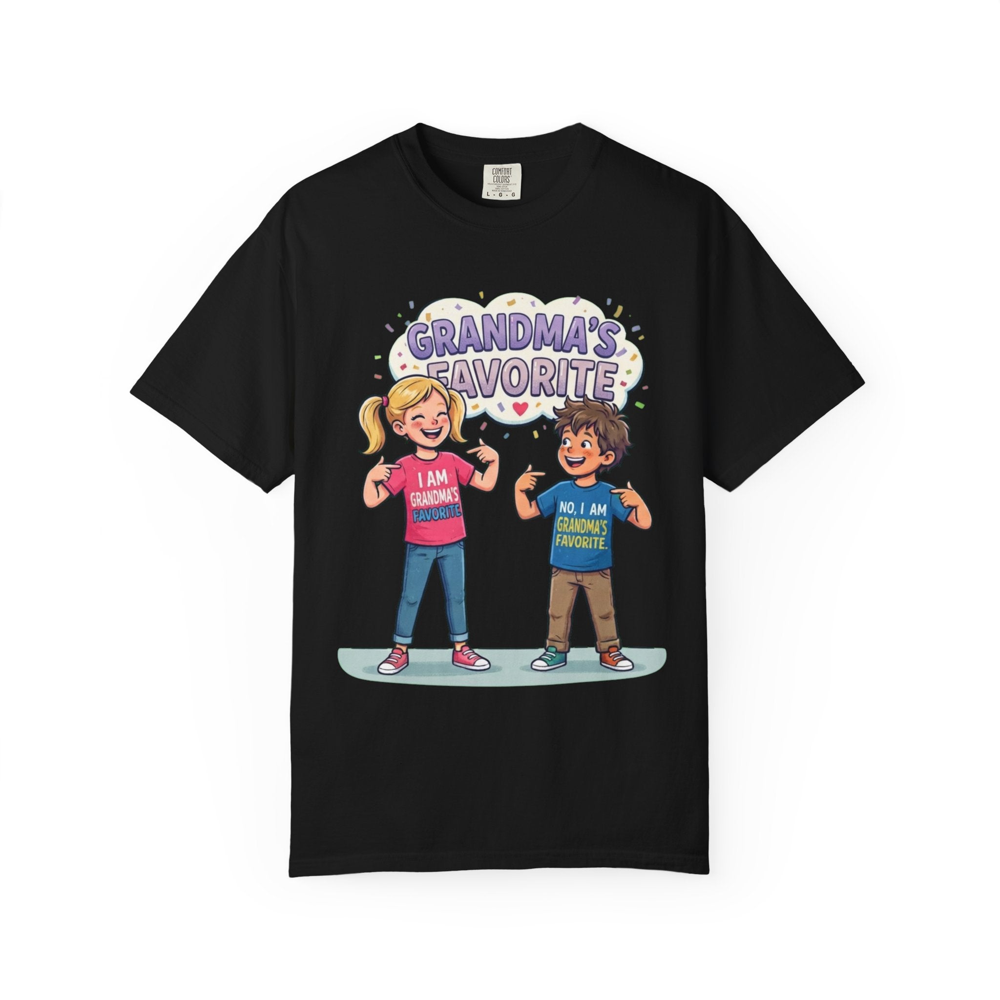 "Grandma's Favorite" Unisex Garment-Dyed Tee
