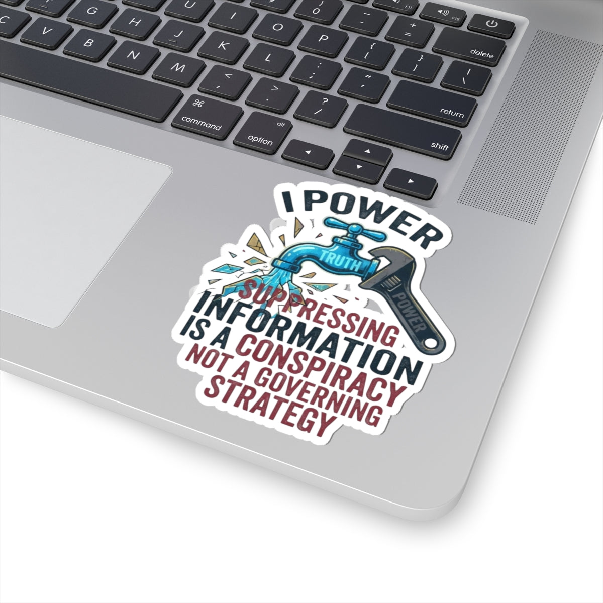 "Protest Series - Let It Flow" Sticker — Main
