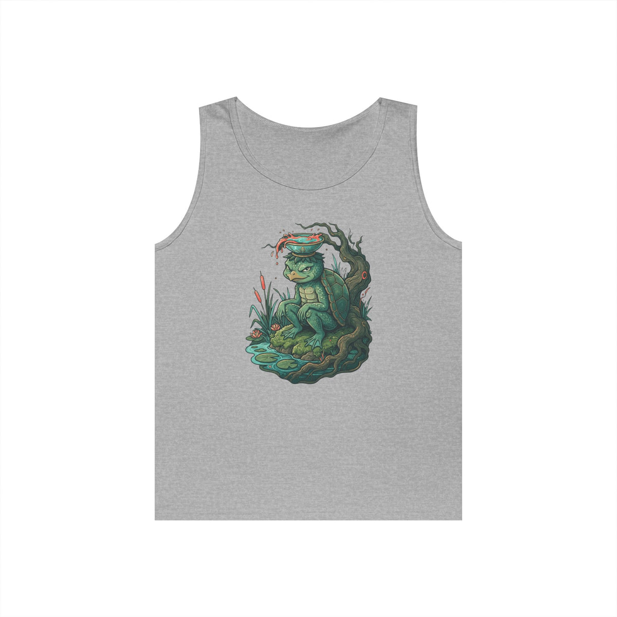 Color: Sport Grey | Kappa (Japanese Folklore) Tank Top