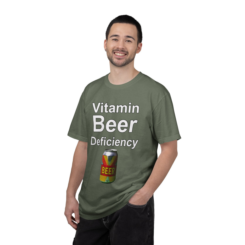 "Vitamin Beer " Unisex Garment-Dyed T-shirt
