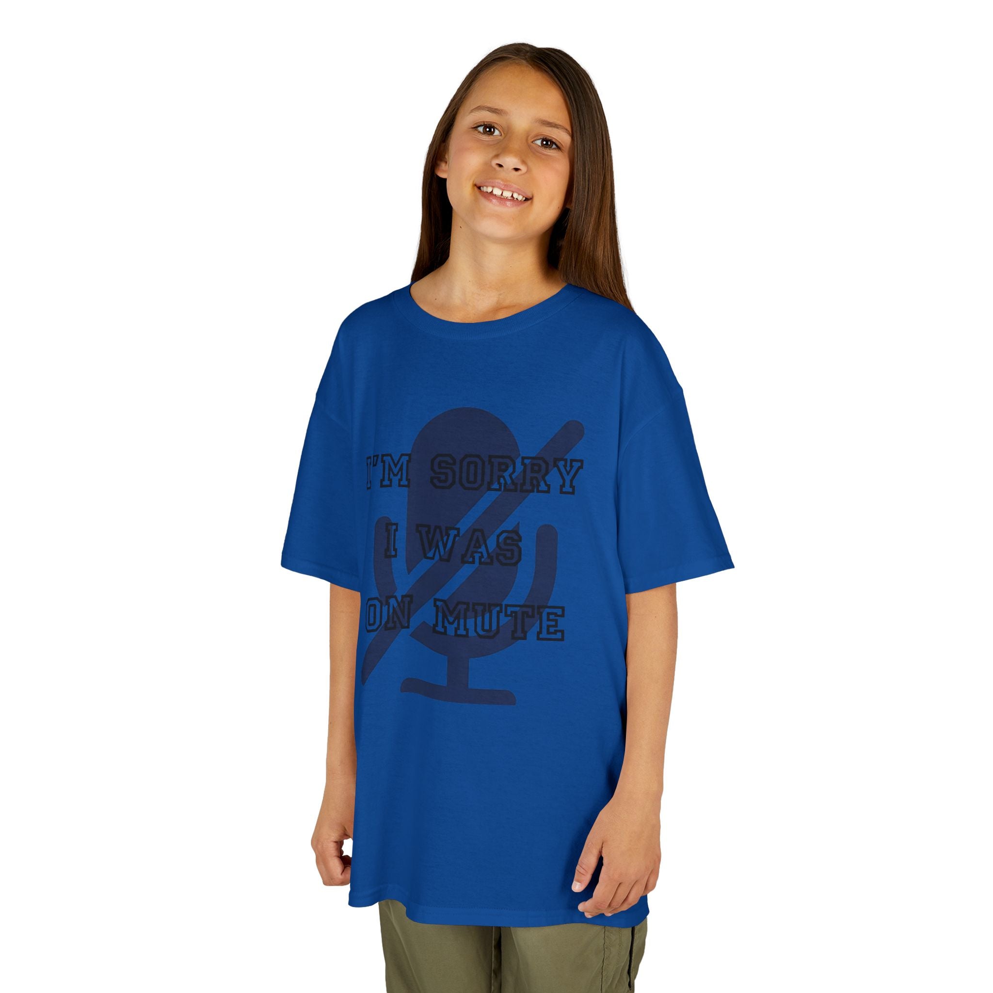"I'm Sorry I Was On Mute" Kids Tee