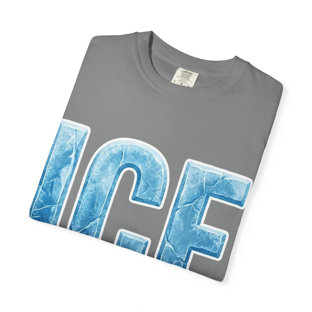 "ICE Cold Government" Unisex Garment-Dyed T-shirt