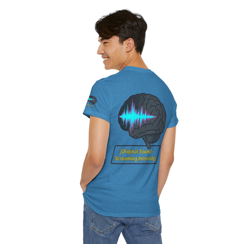 "Screaming Internally" Premium Graphic Tee