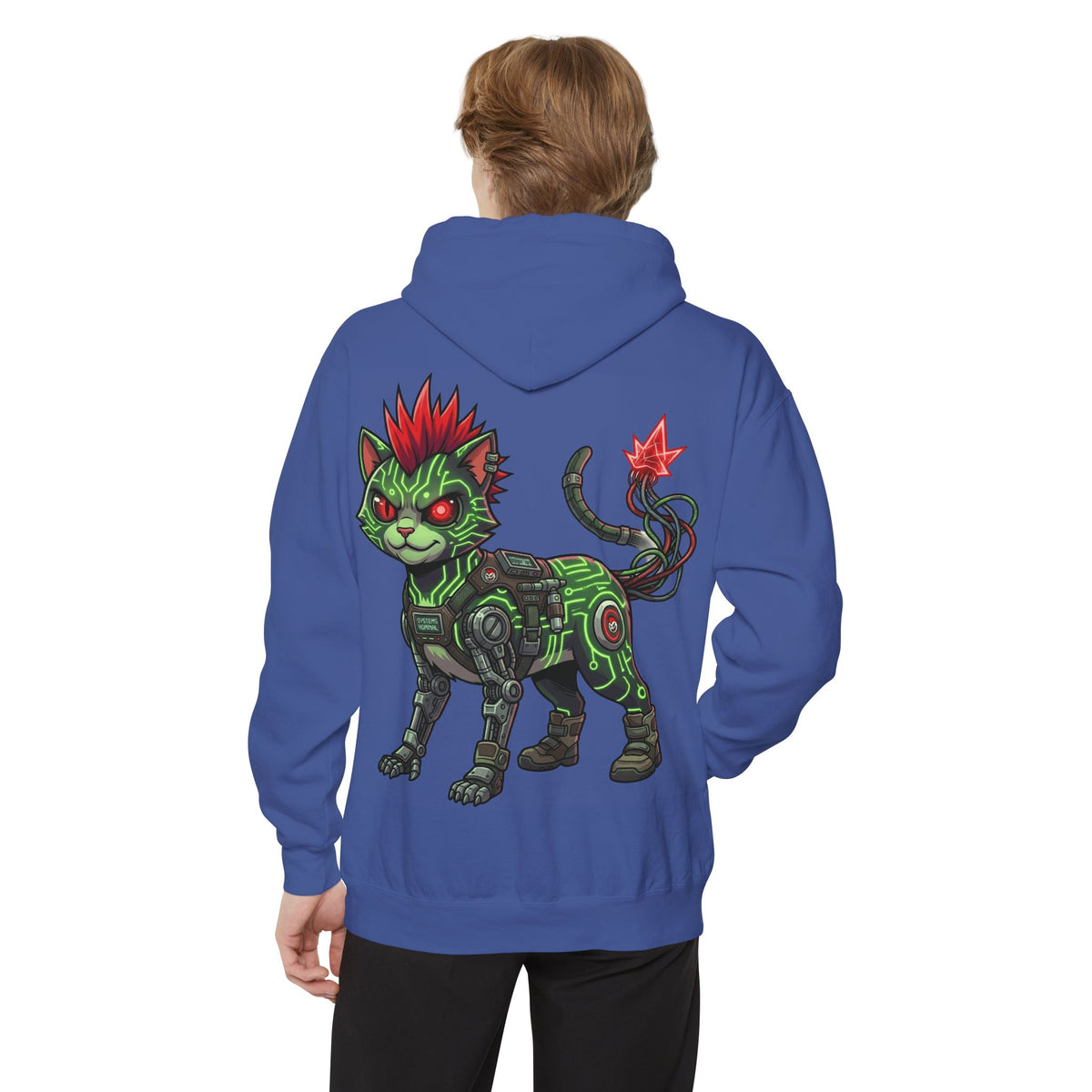 Color: Flo Blue | Boots Garment-Dyed Hoodie