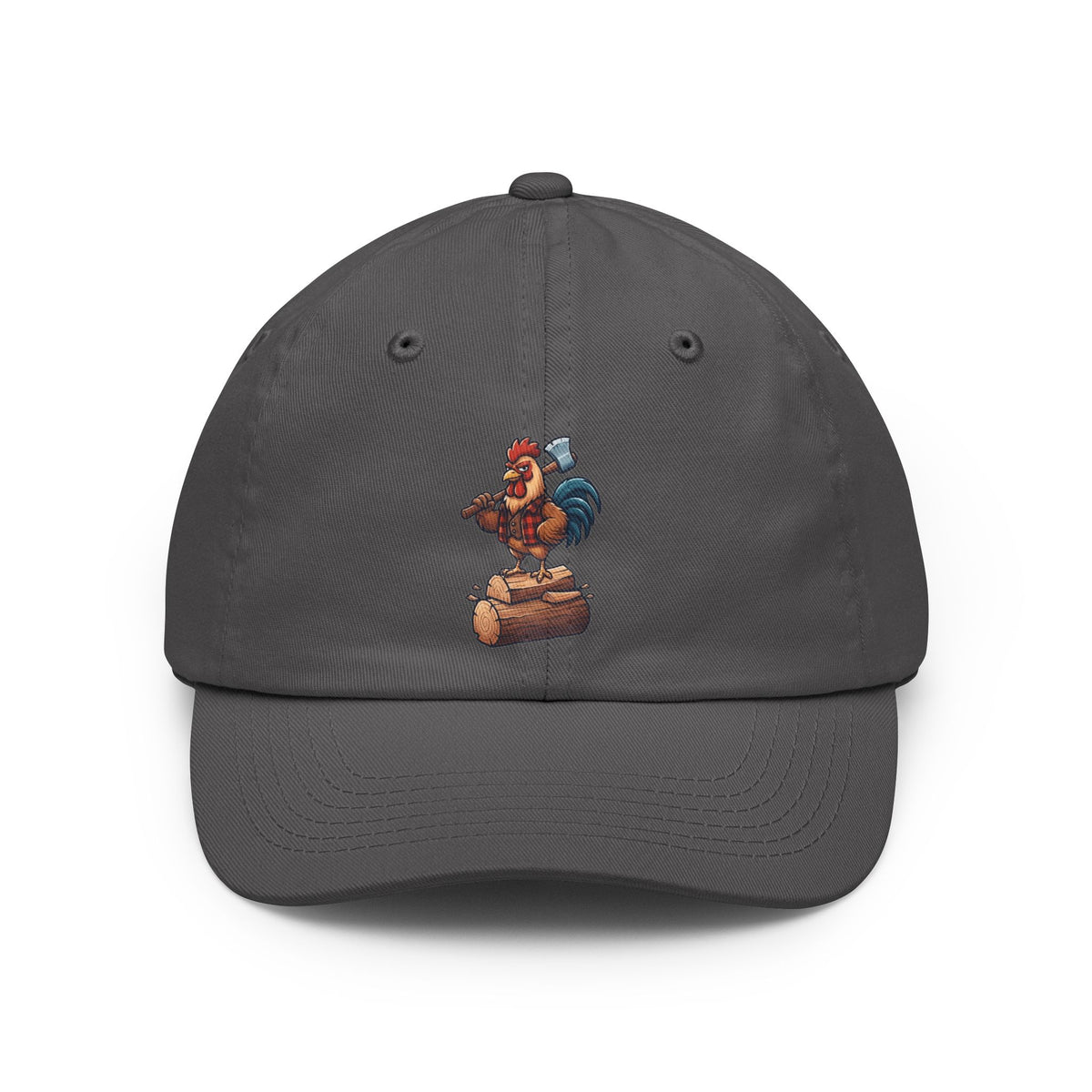 Color: Charcoal | Looking For A Little Peck Dad Hat — Graphic
