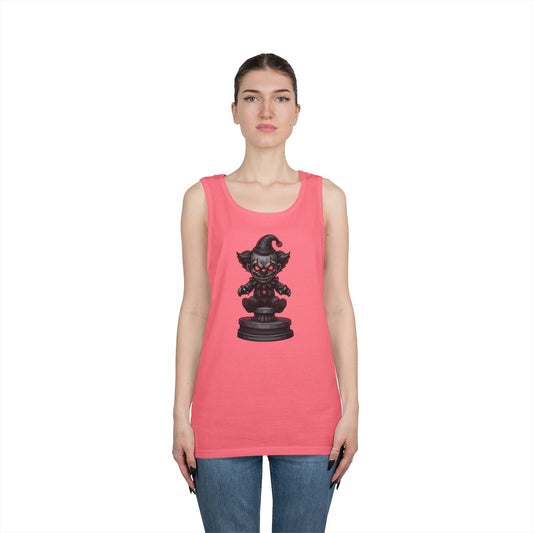 Color: Safety Pink | Nightmare Clown Tank Top