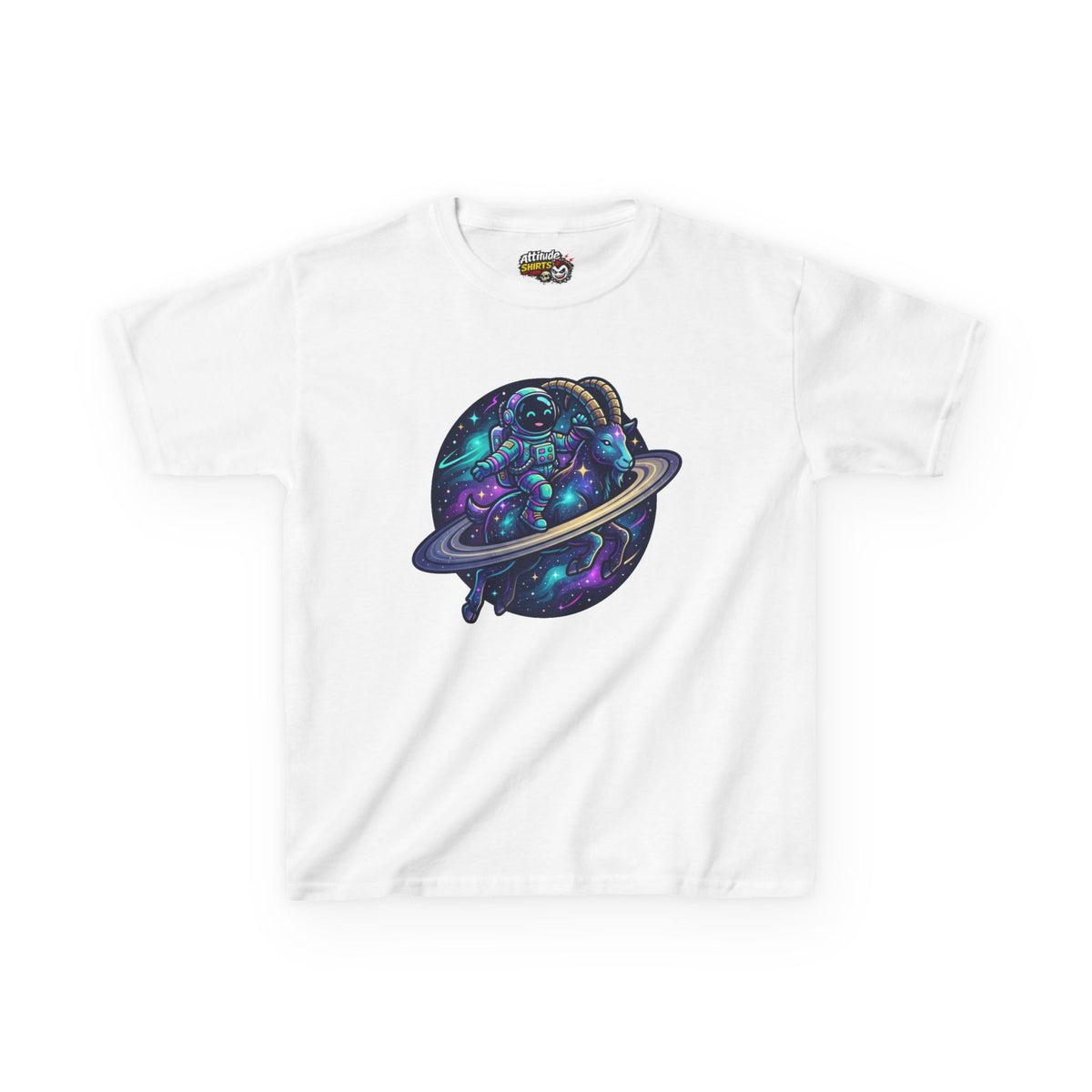 "Space Explorer Capricorn" Kids Tee