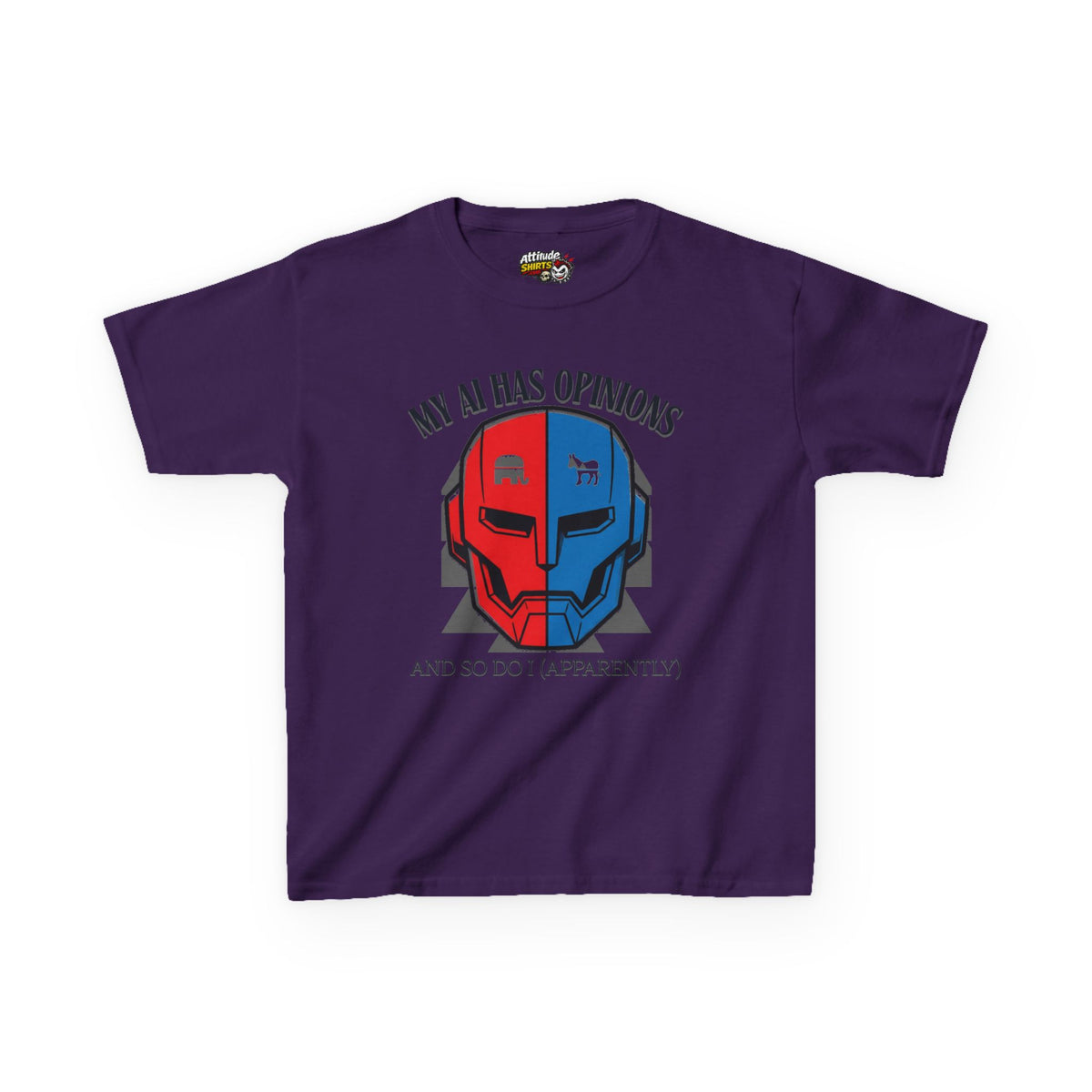 "My AI Has Opinions" Kids Tee