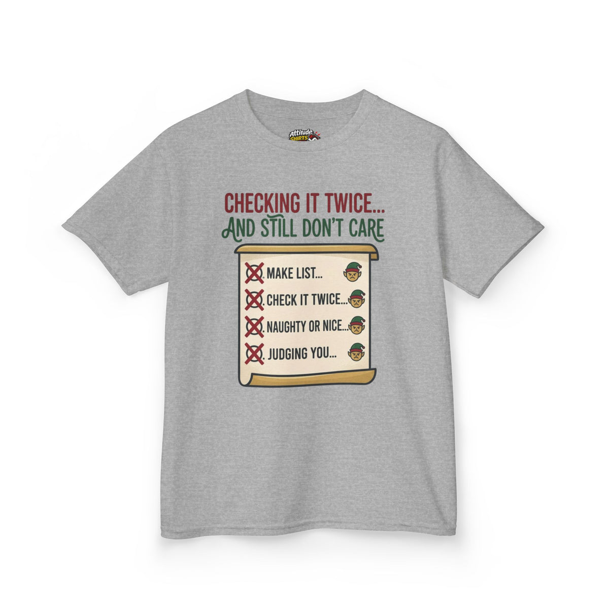 "Checking It Twice" Kids Tee