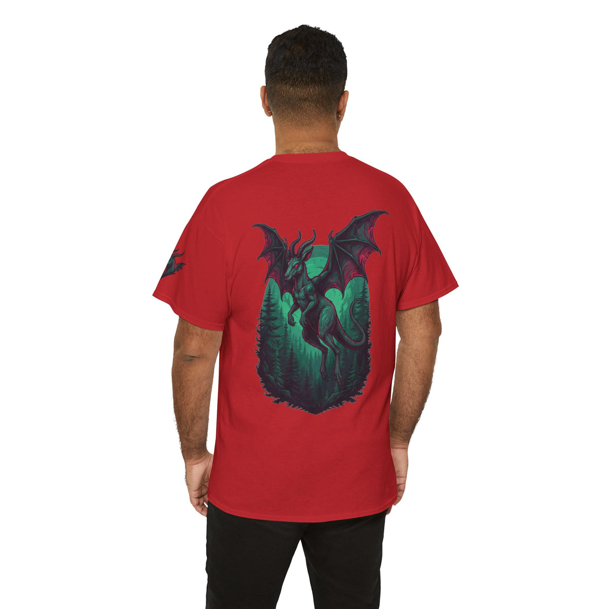 Color: Red | The Jersey Devil (New Jersey, USA) Premium Graphic Tee