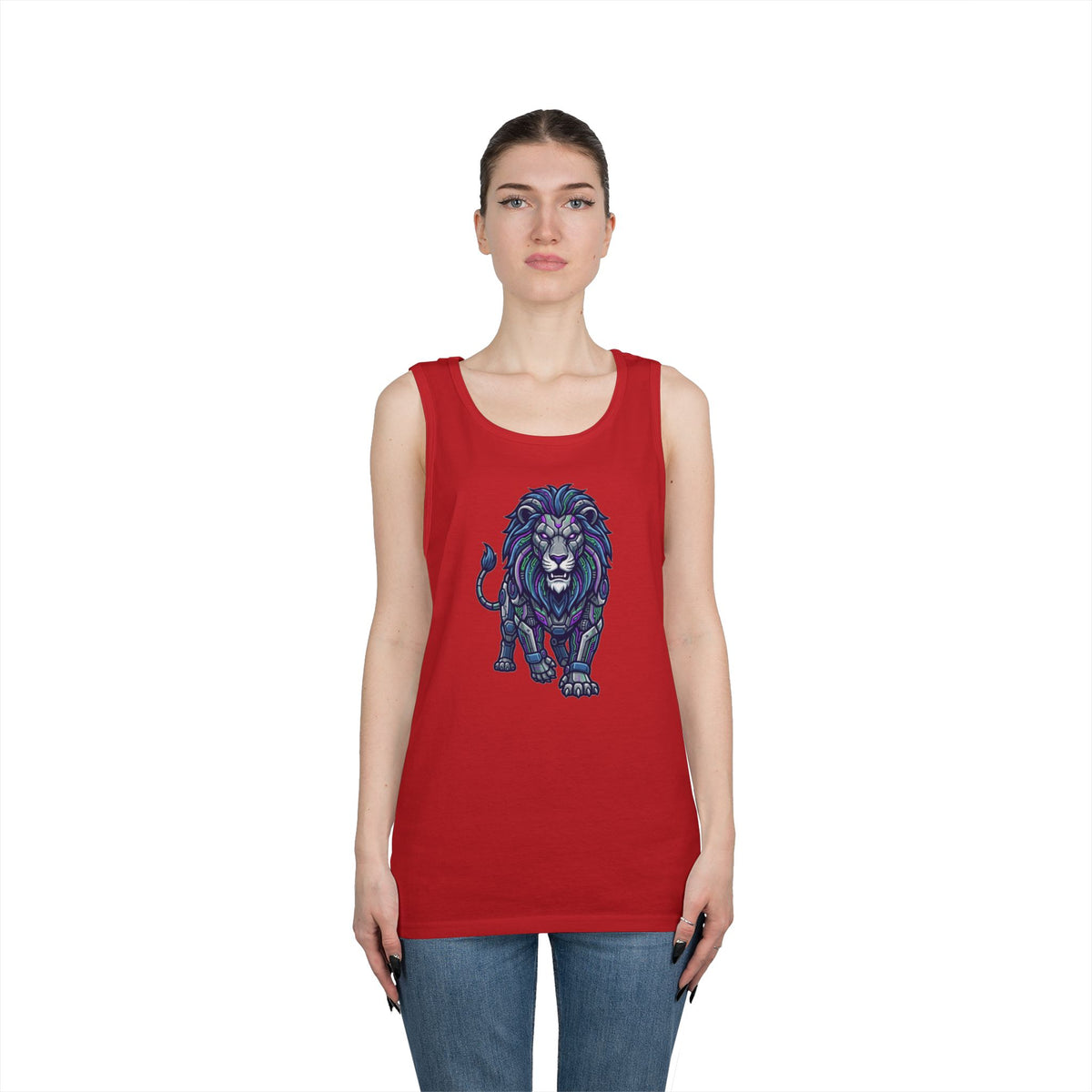 "Cyber Lion" Tank Top