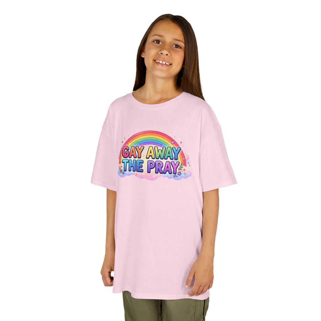 "Gay Away The Pray" Kids Tee