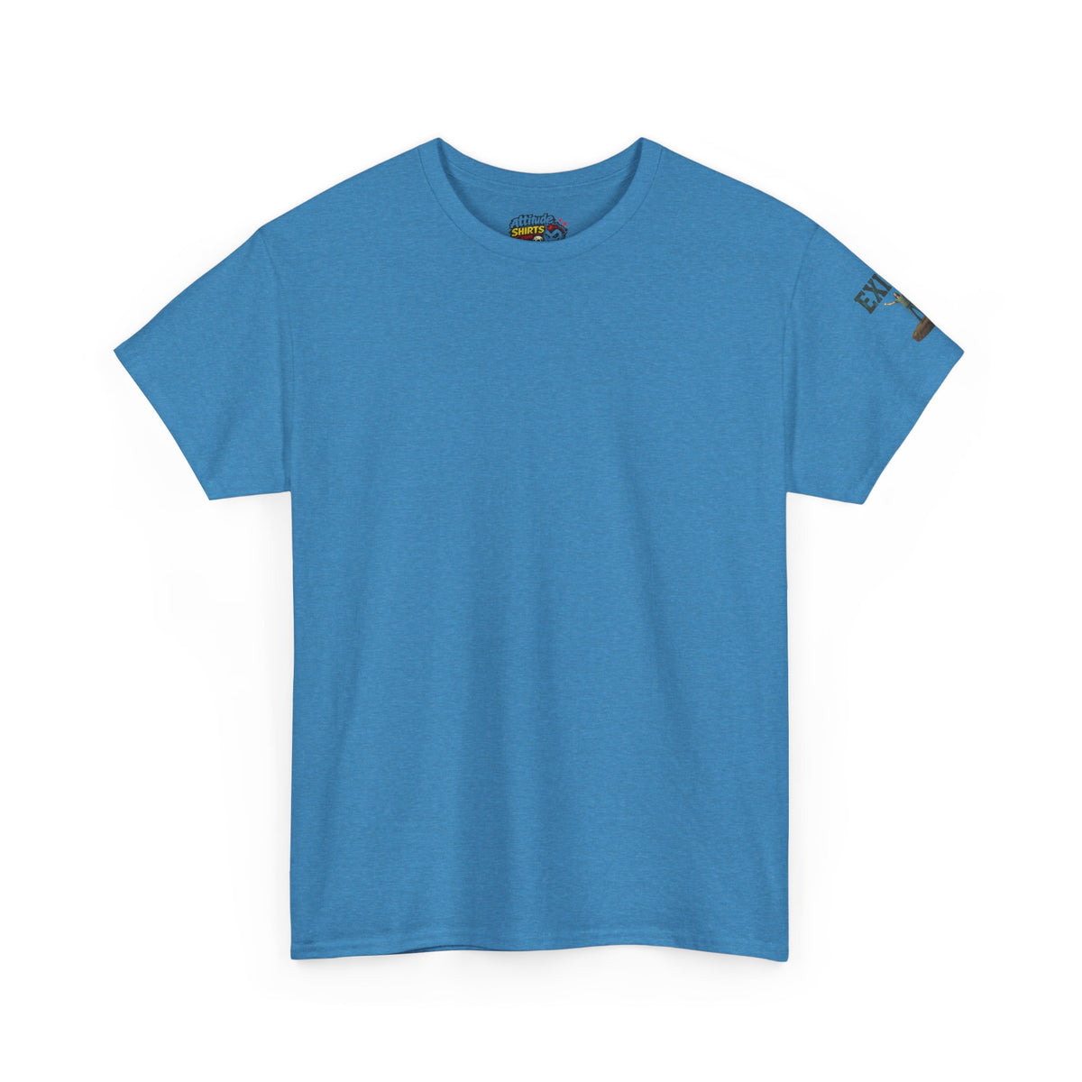 Color: Heather Sapphire | I Exist Premium Graphic Tee