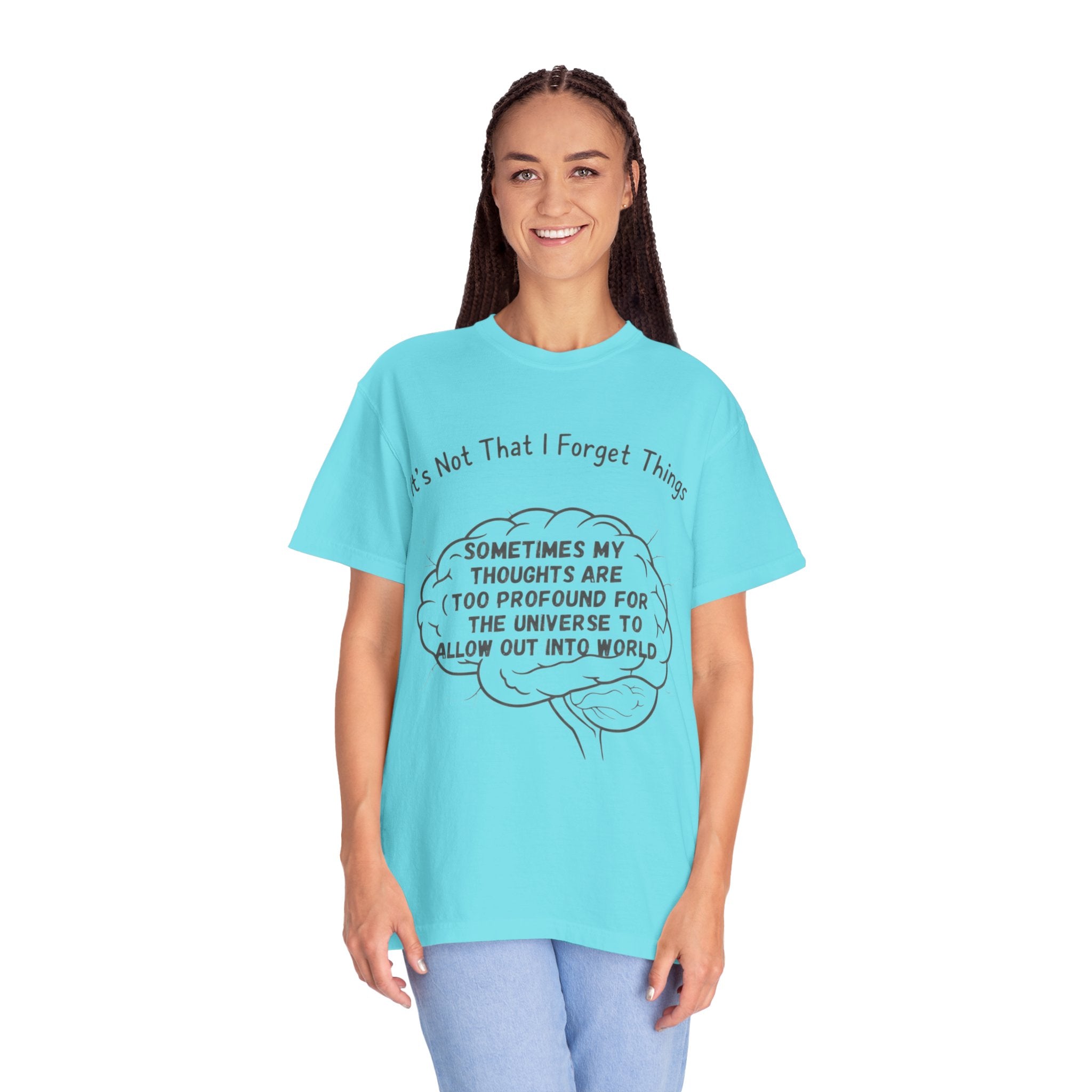 "Profound Thoughts 3" Unisex Garment-Dyed T-shirt