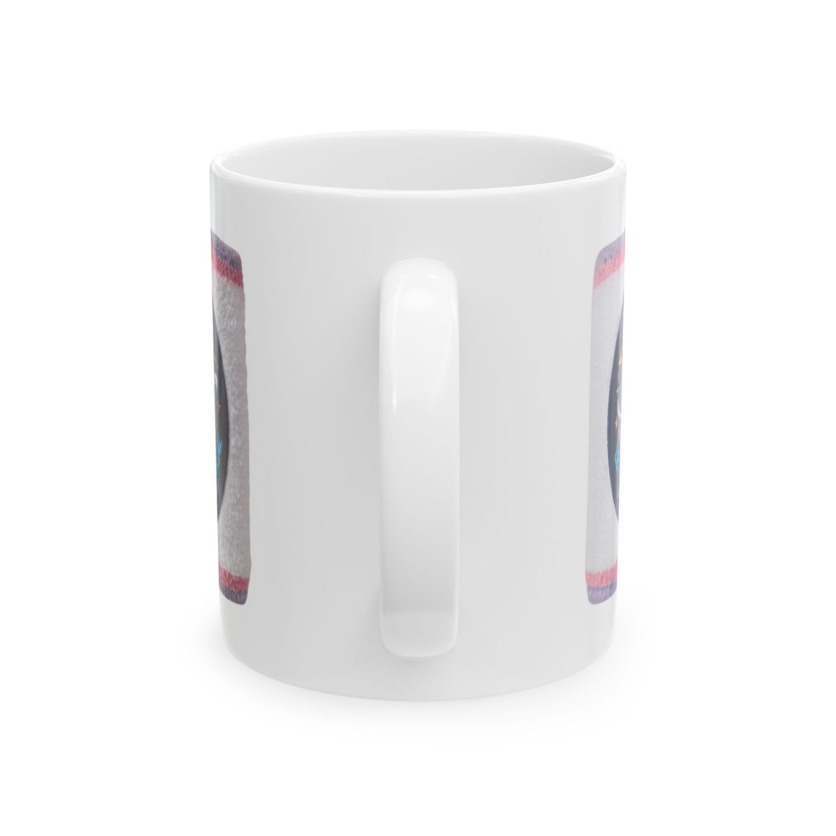 "Let's Get Physical" White Ceramic Mug