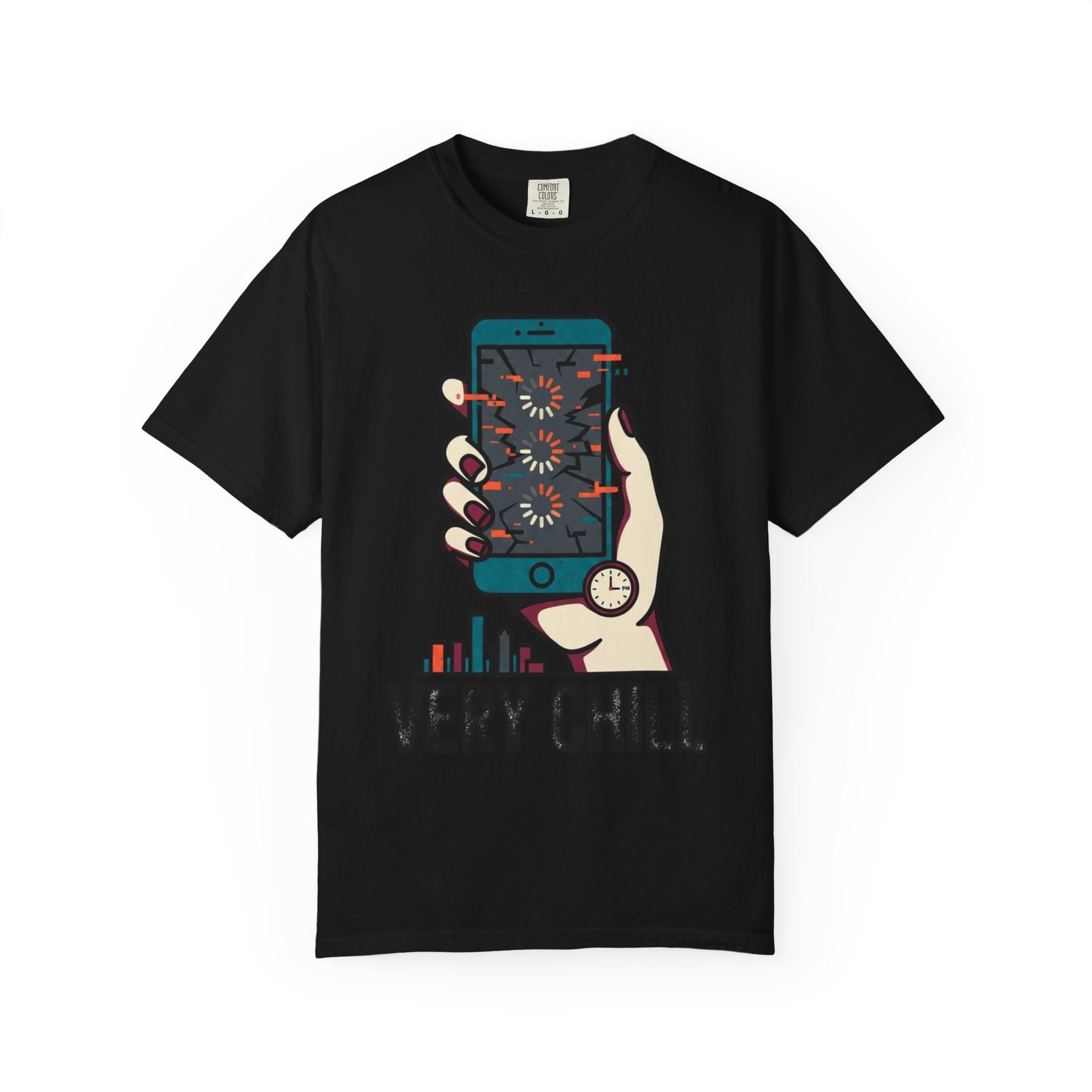 "Very Chill" Unisex Garment-Dyed Tee