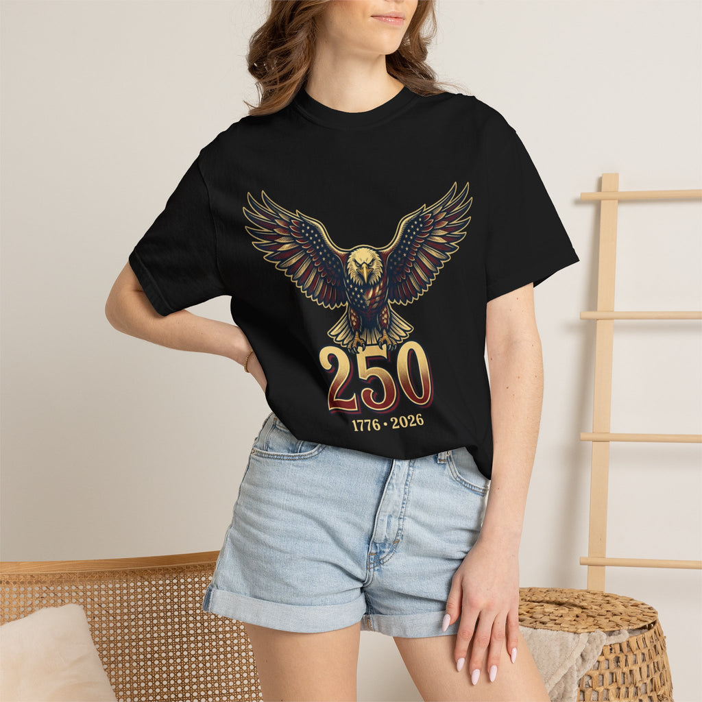 "USA Eagle 250 Years" Unisex Garment-Dyed Tee