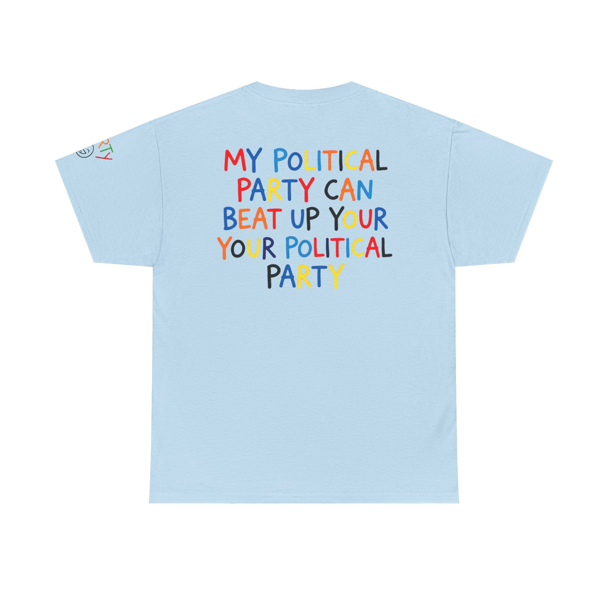 Color: Light Blue | Political Parties Premium Graphic Tee