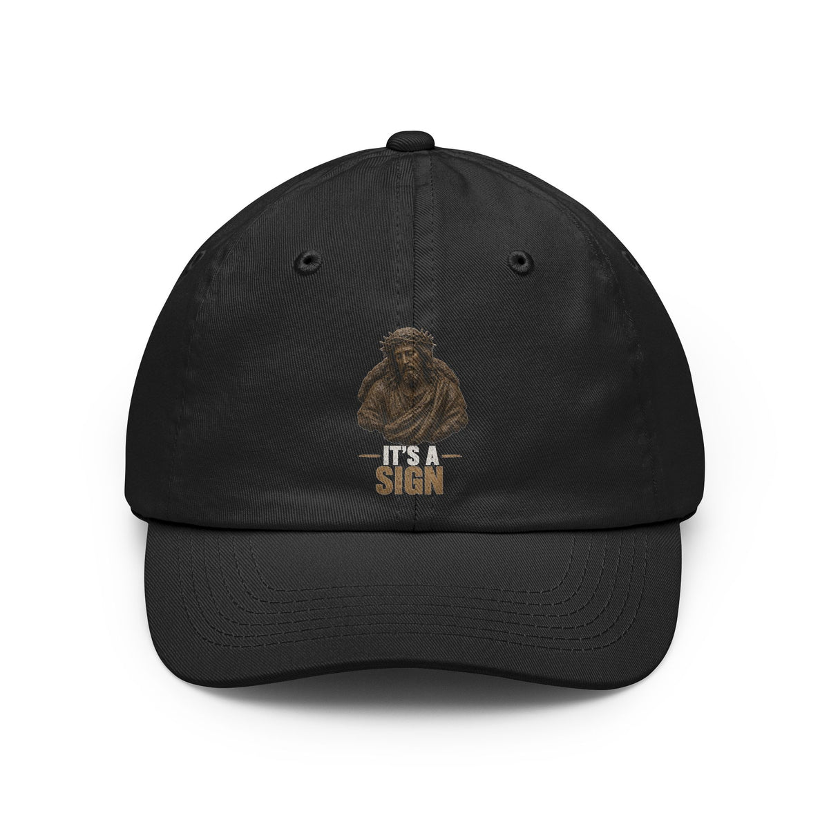 Color: Black | Good Book Series It's a Sign Dad Hat