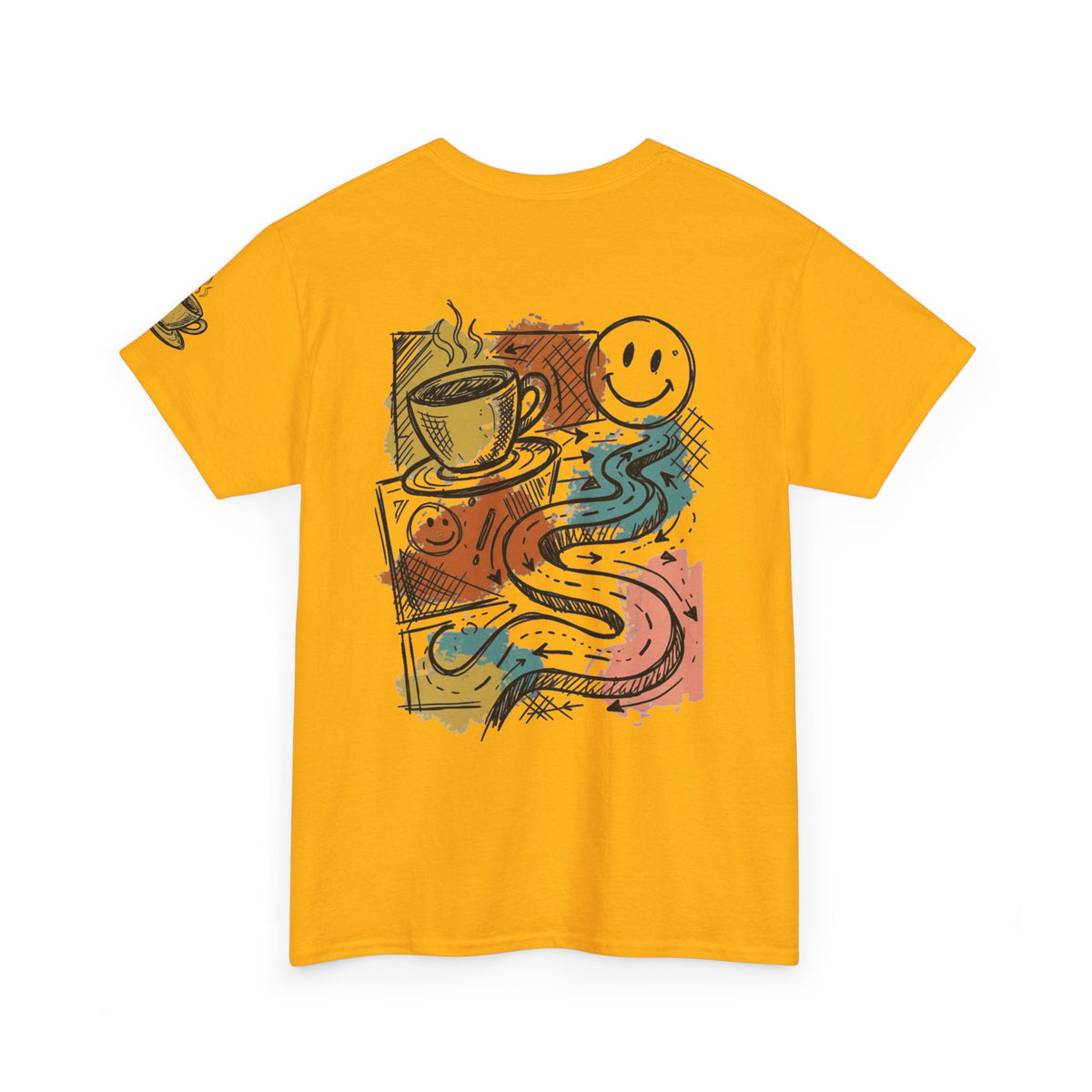 "Happy Coffee" Premium Graphic Tee