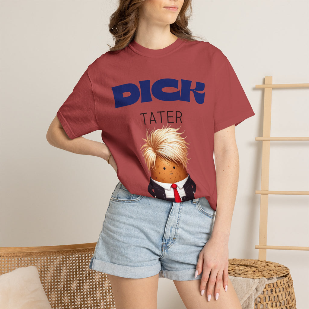 "The Dick Tater (Executive Spud Edition)" Unisex Garment-Dyed T-shirt