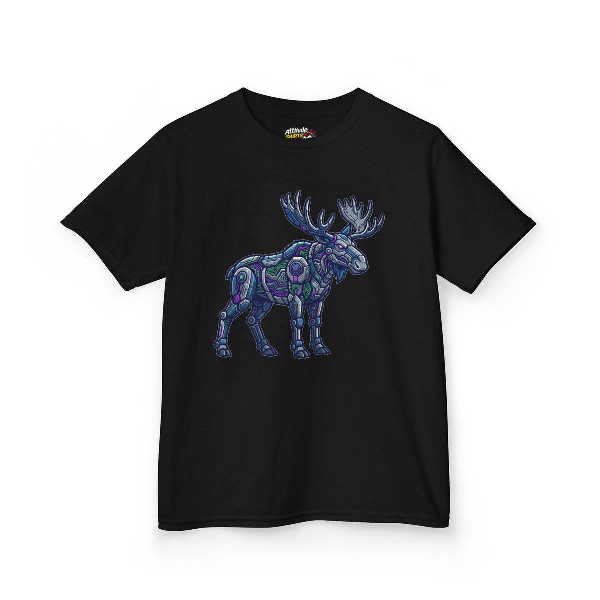 Color: Black | Cyber Moose Kids Tee