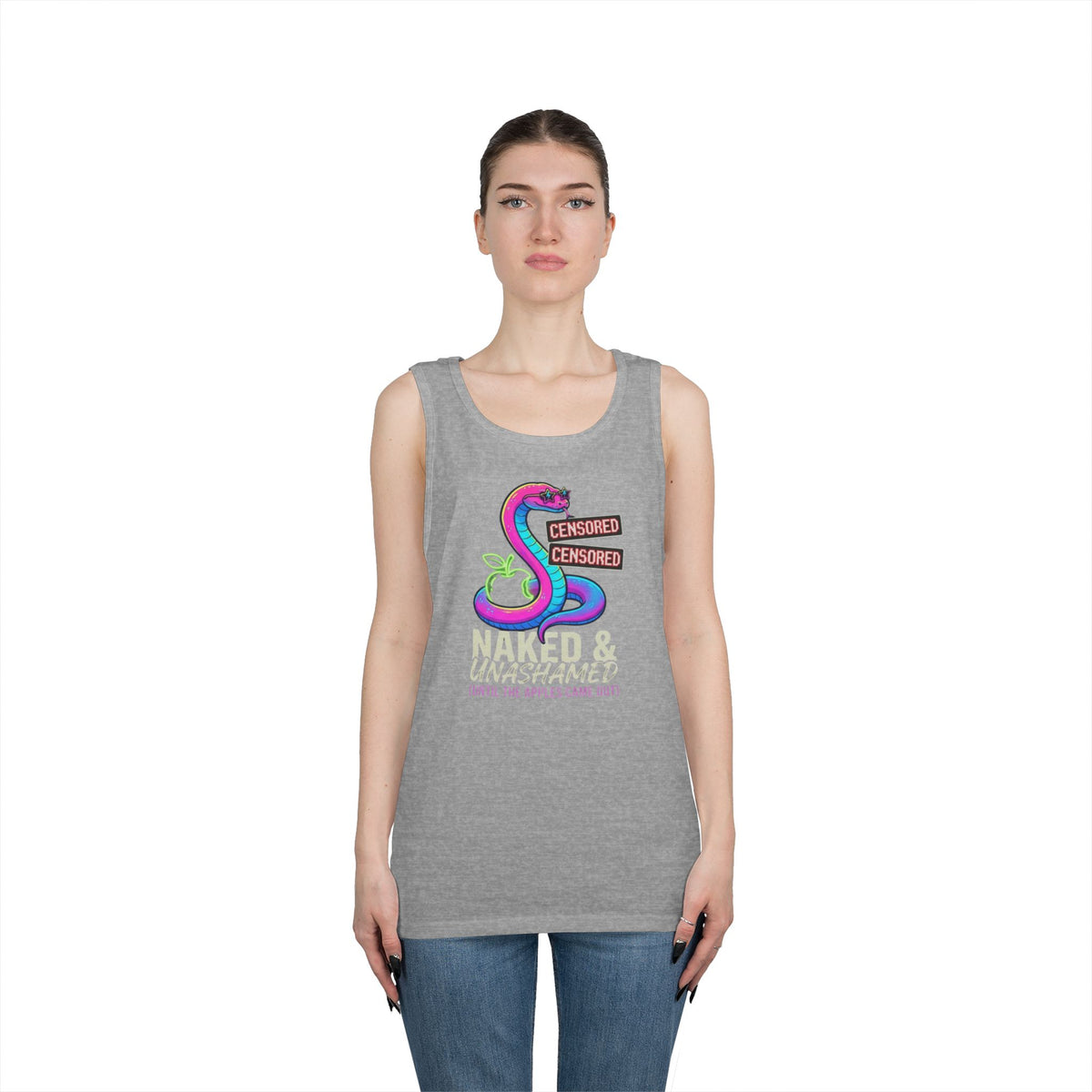 "Good Book Series Naked & Unashamed" Tank Top