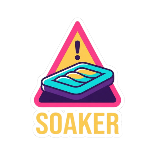 "Professional Soaker" Sticker