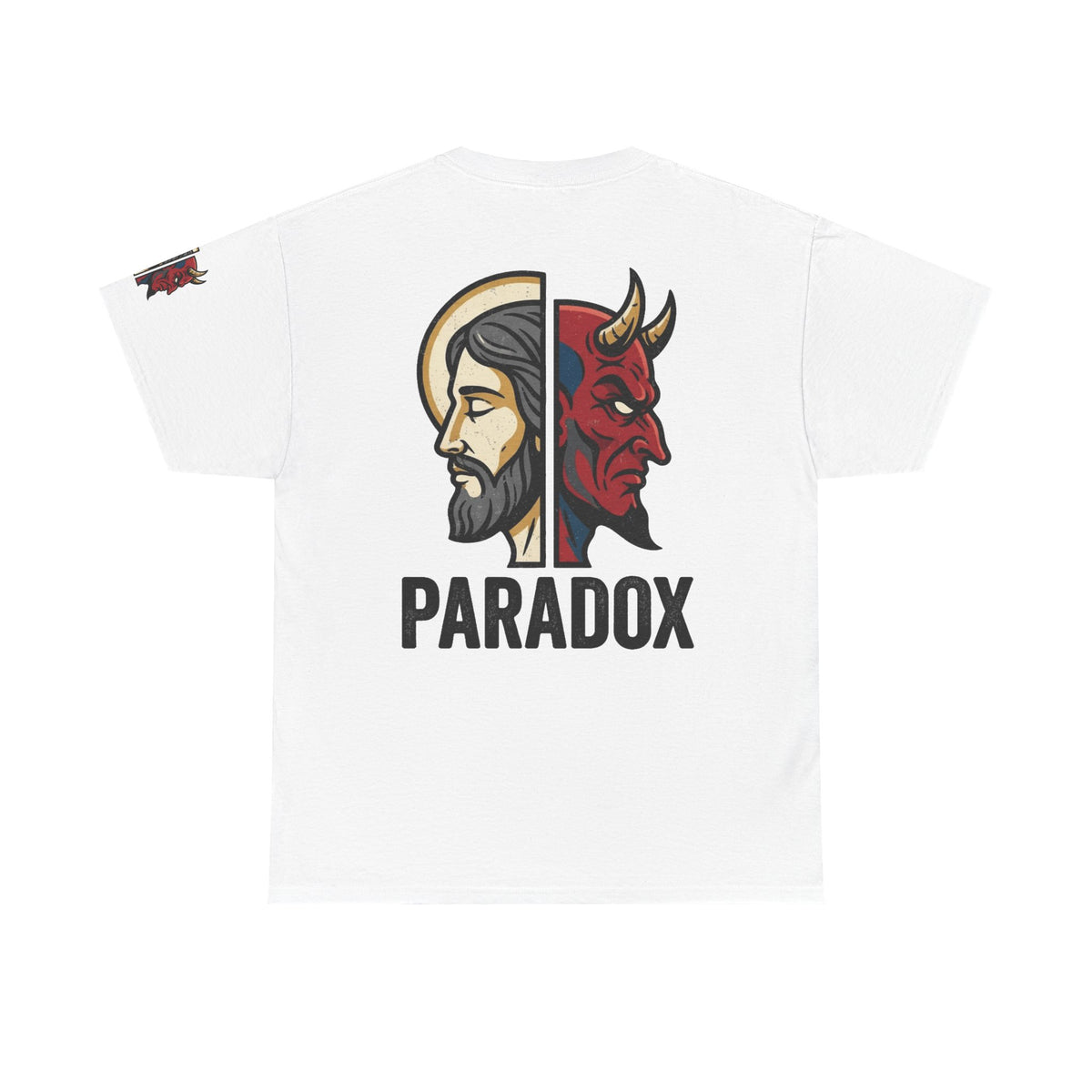 Color: White | Paradox Premium Graphic Tee