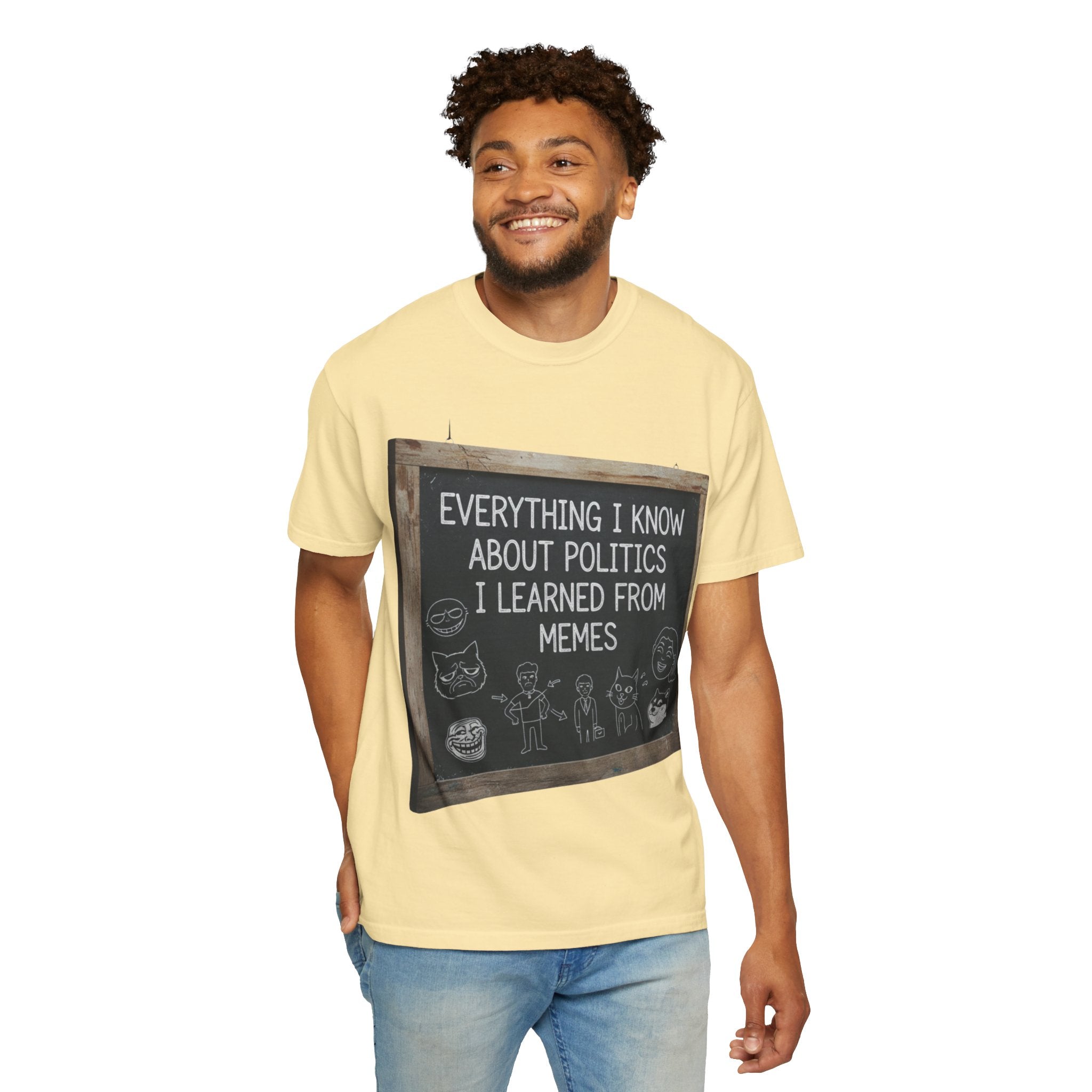 "The Objective Scientist" Unisex Garment-Dyed T-shirt