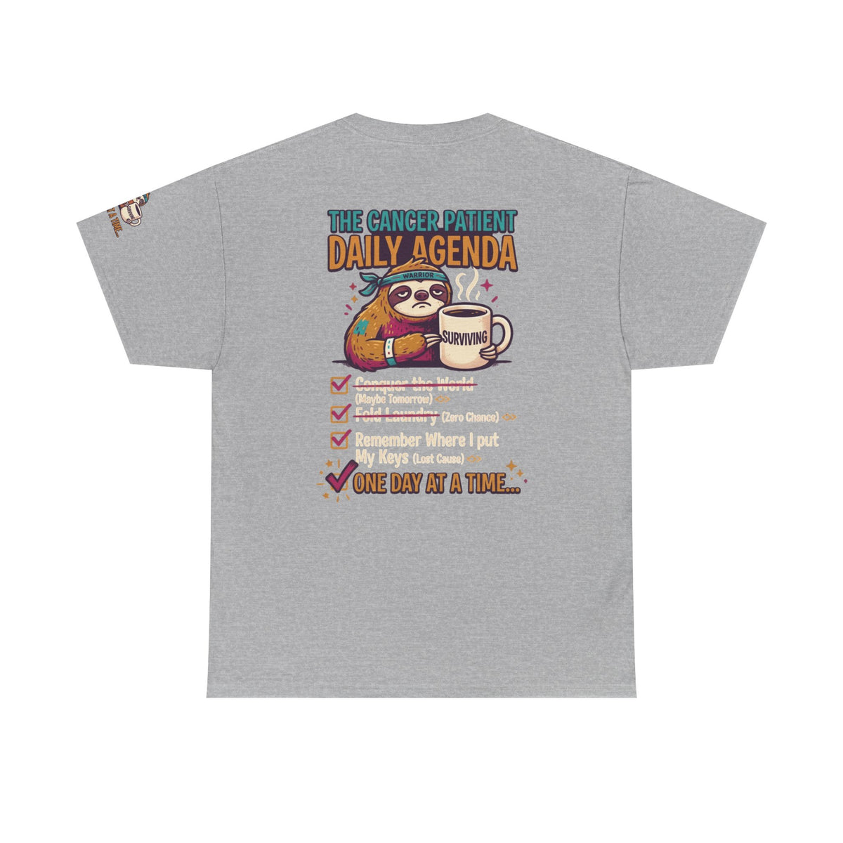 "Cancer One Day At A Time" Premium Graphic Tee