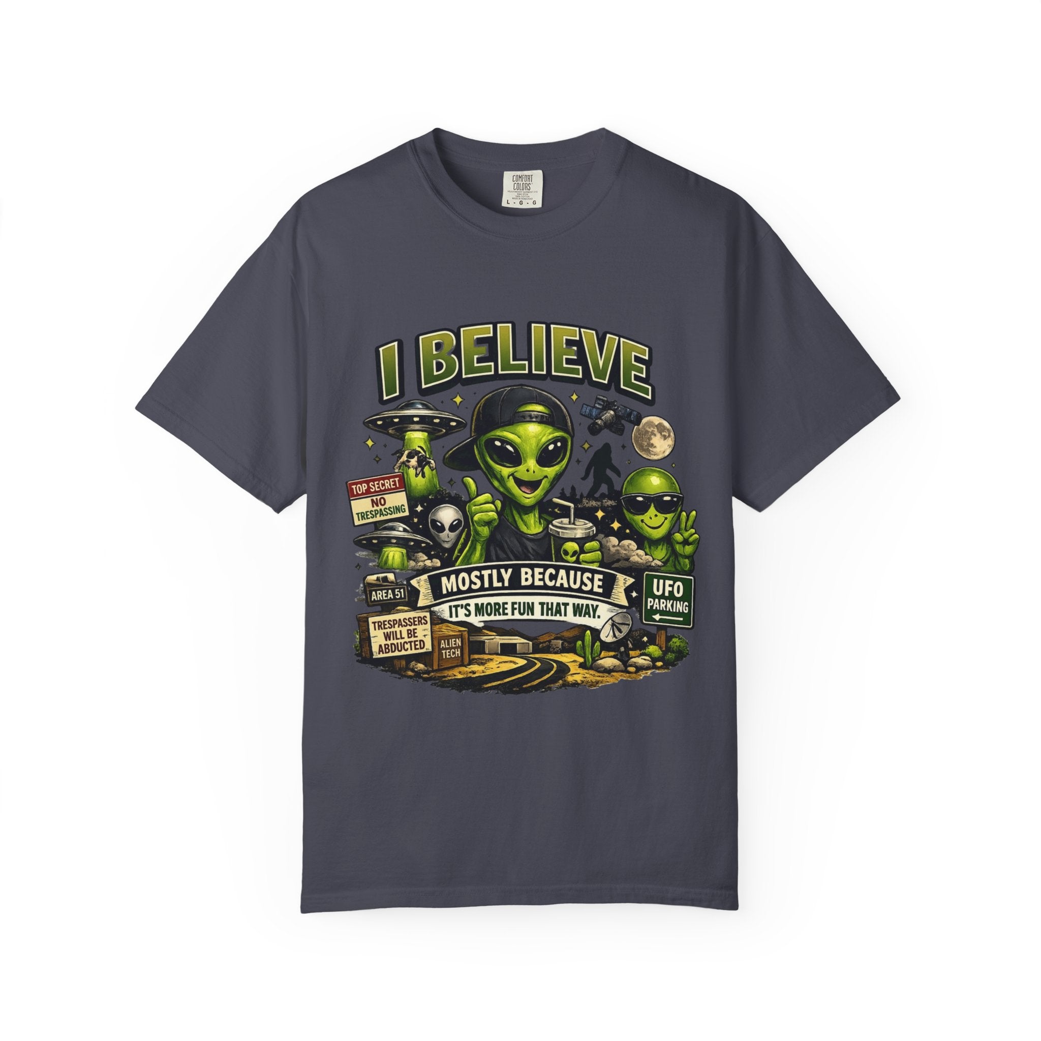 "I Believe" Unisex Garment-Dyed Tee