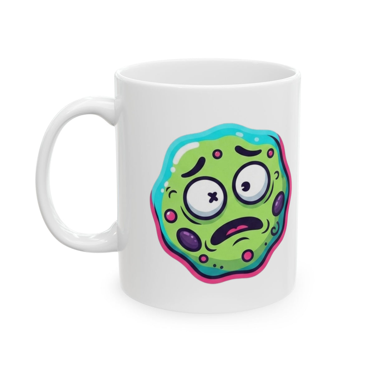 "Good Vibes Only" White Ceramic Mug — Graphic