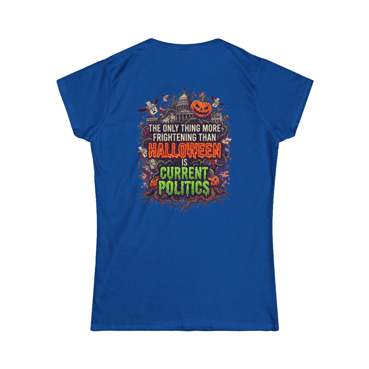 Color: Royal | Current Politics Women's Tee